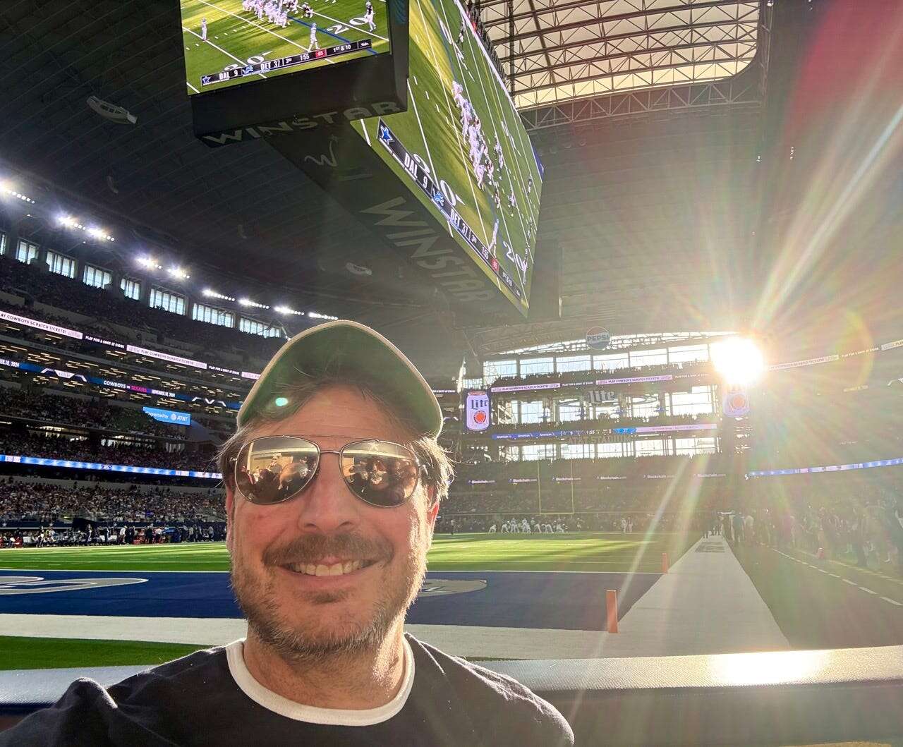 I watched an NFL game from a field-level suite. The VIP experience isn't as expensive as I expected, especially for a big group.