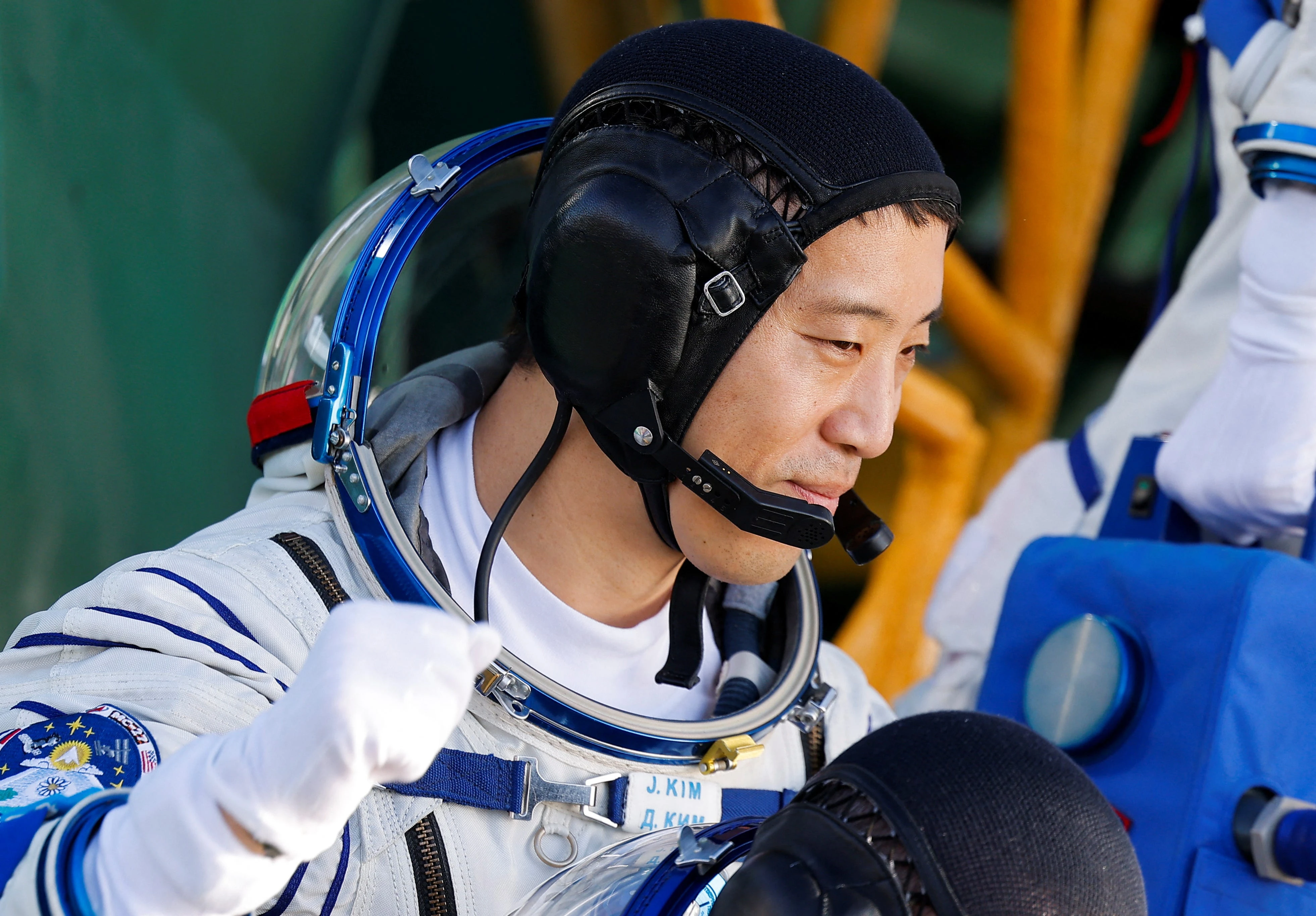 Navy SEAL-turned-NASA astronaut Jonny Kim is on his first space mission to the ISS. See photos of him at work.