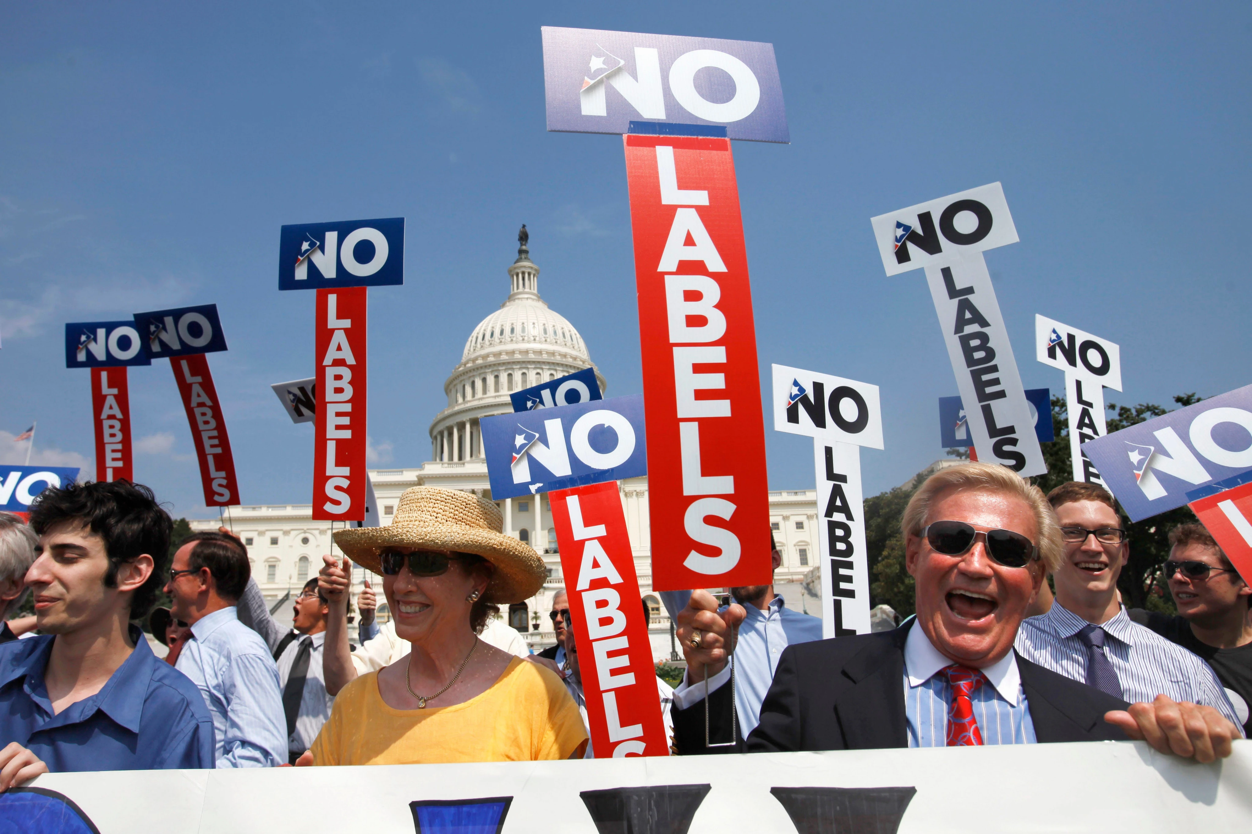 'No Labels' has now officially become a political party in Kansas, paving the way for a third-party candidate