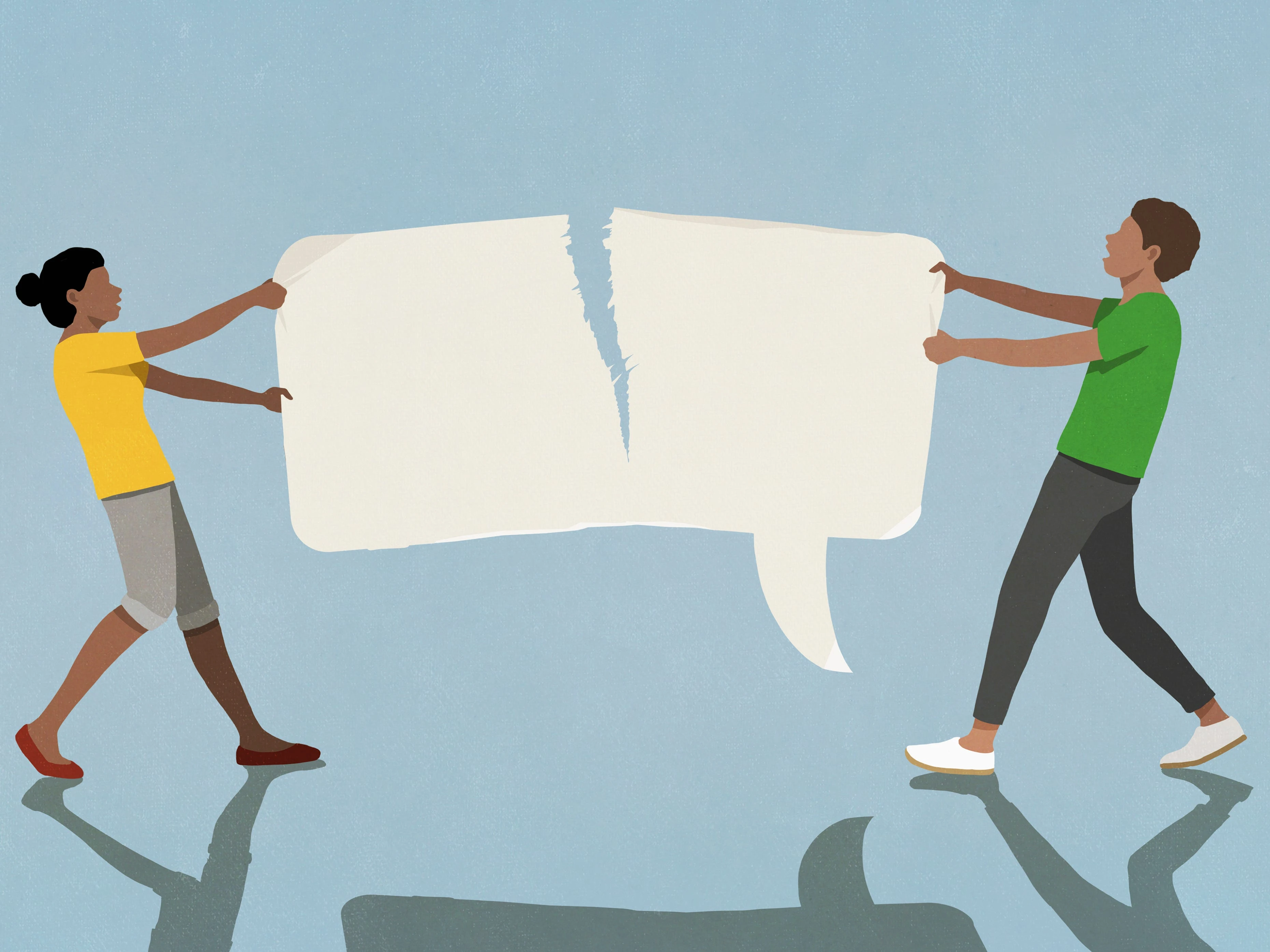 We have 4 generations living together, and political conversations often ended in tears. These 10 rules helped ease tensions.
