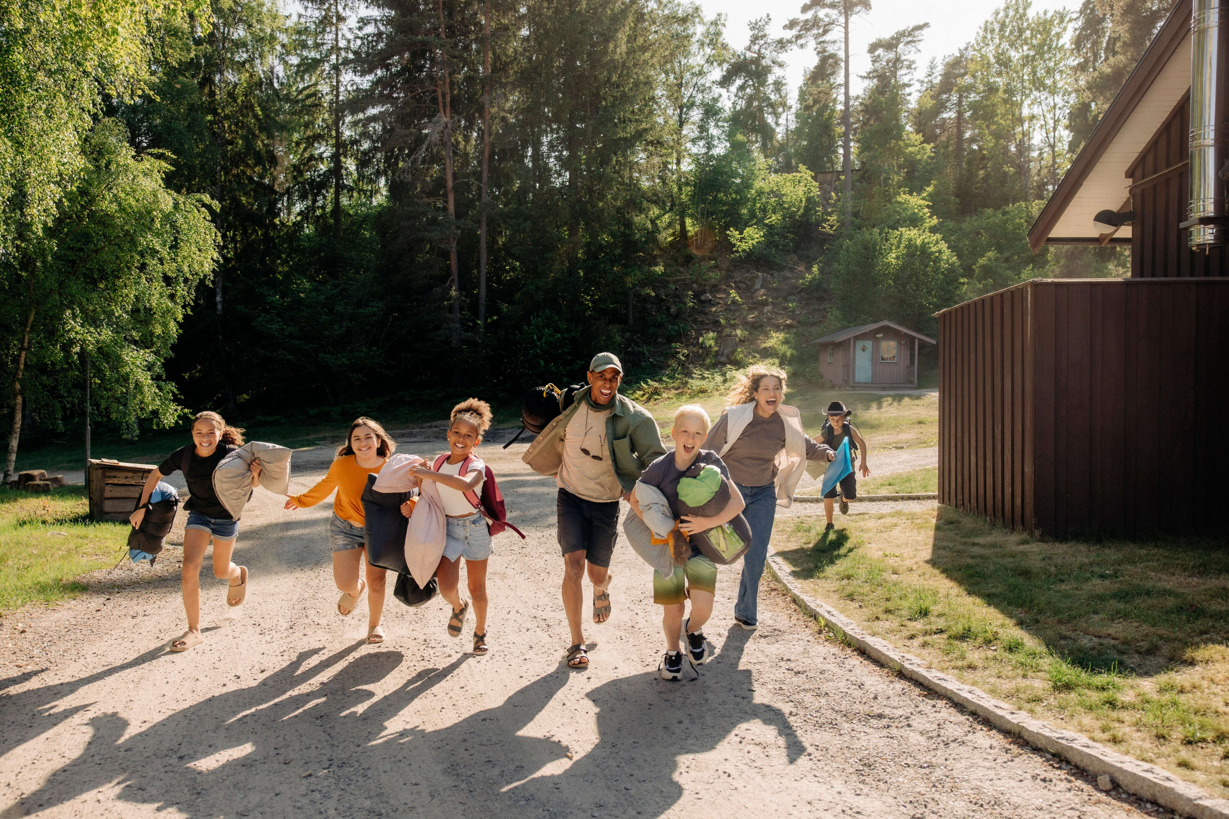 My kids go to the sleepaway camp I own. I get to see them all summer, but I don't treat them differently than other campers.