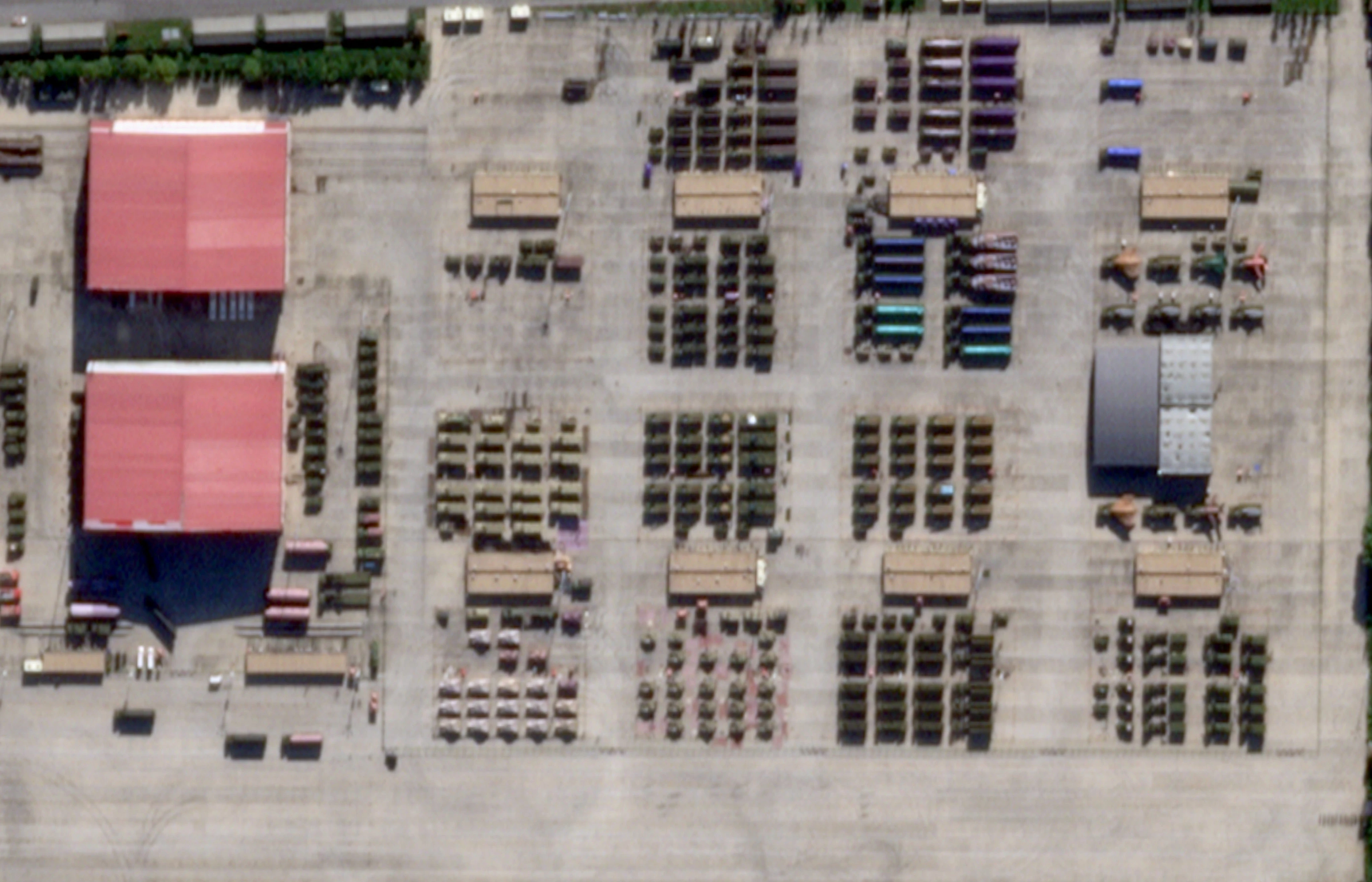 Satellite photos show China prepping to display a full lineup of anti-ship missiles for countering the US Navy