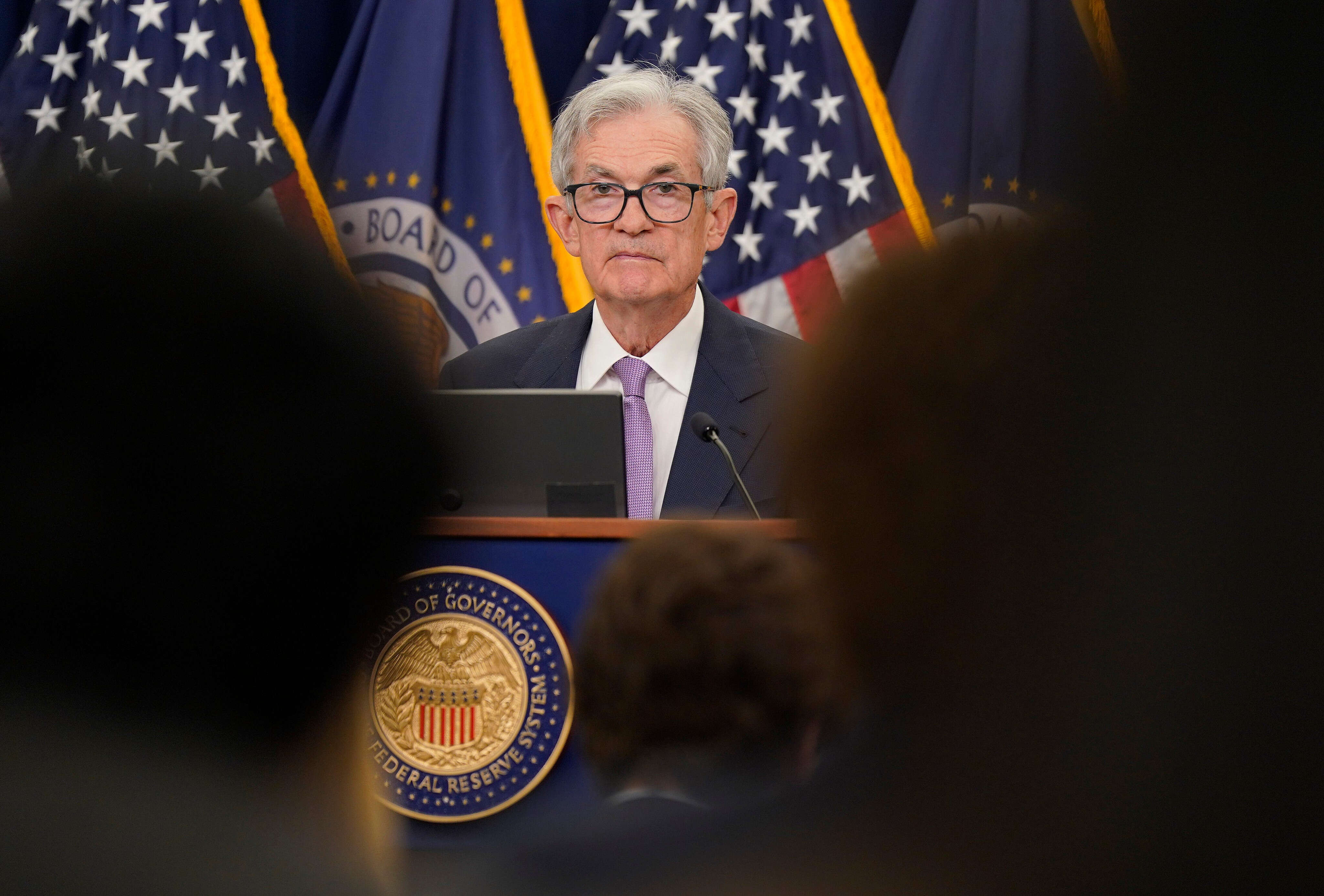 Fed Chair Powell stands firm amid questioning about whether Trump will push him out