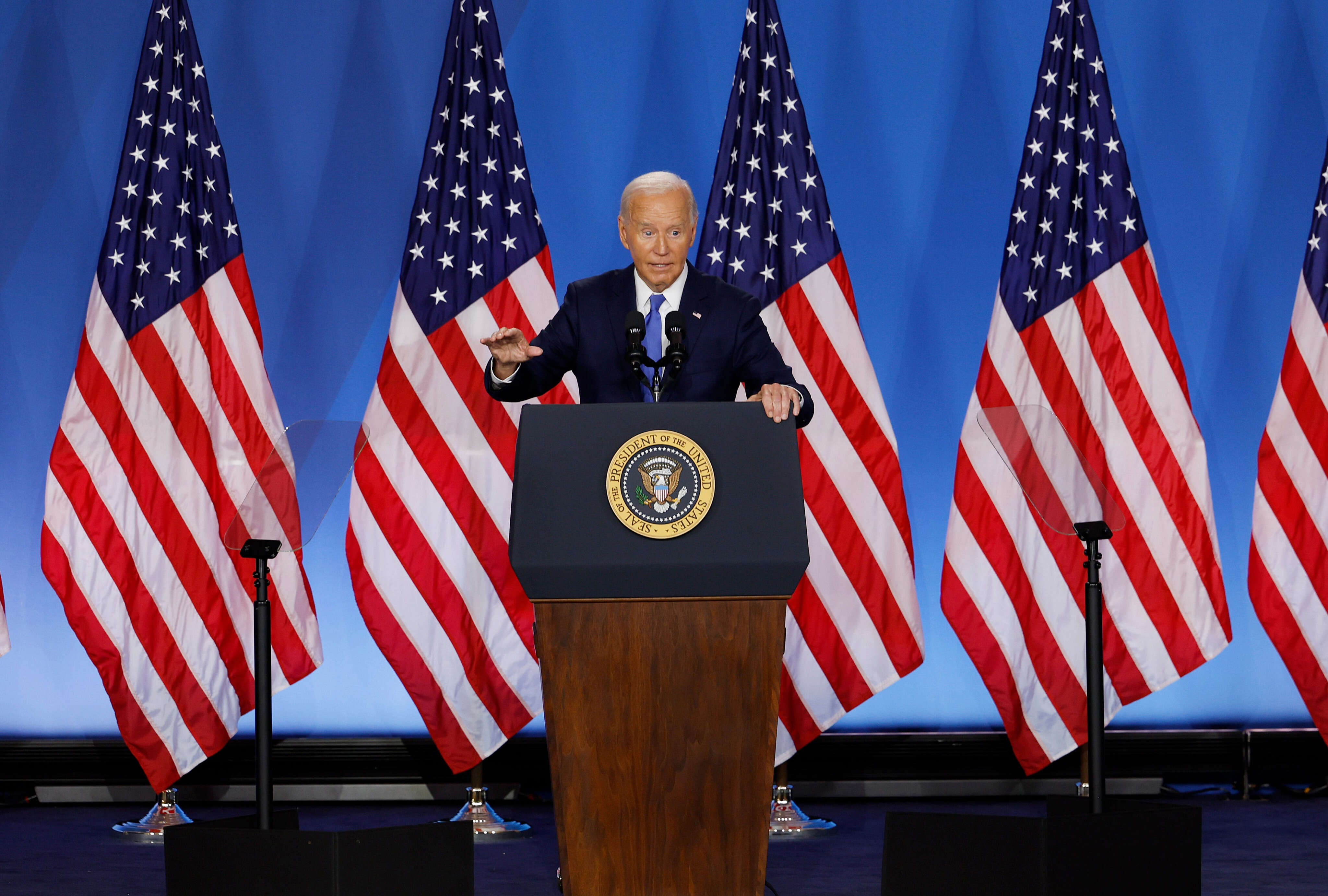 Biden says it was 'stupid' not to have signed his name on COVID-19 stimulus checks like Trump