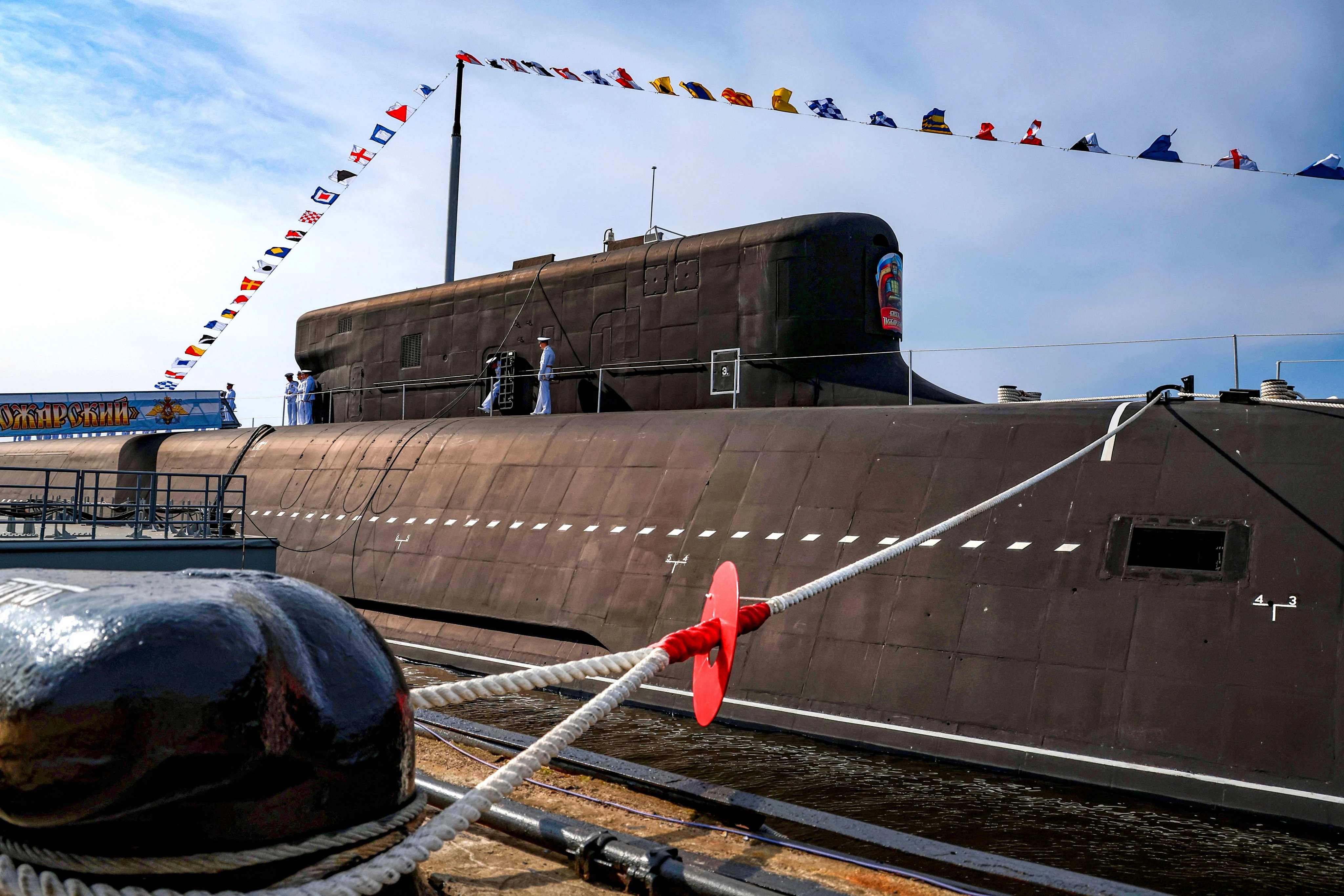Ukraine says it stole intel from the Russian Navy and found weak points in its newest nuclear missile submarine
