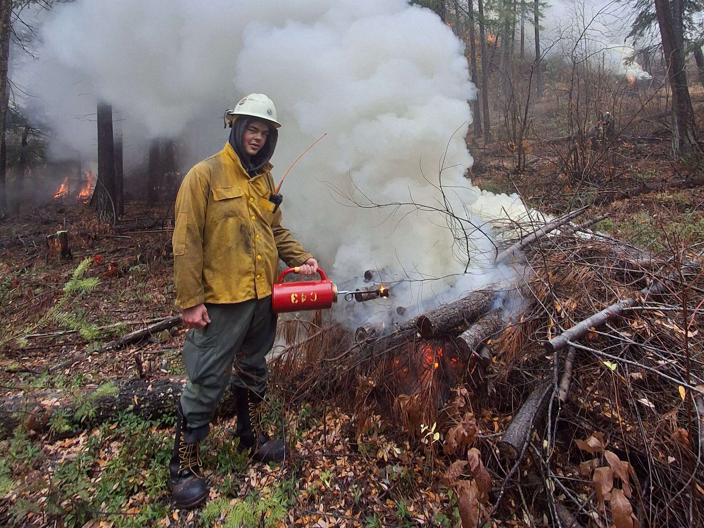 I dropped out of college and now fight wildfires. It's a grueling job with no work-life balance, but it's all worth it to save lives.