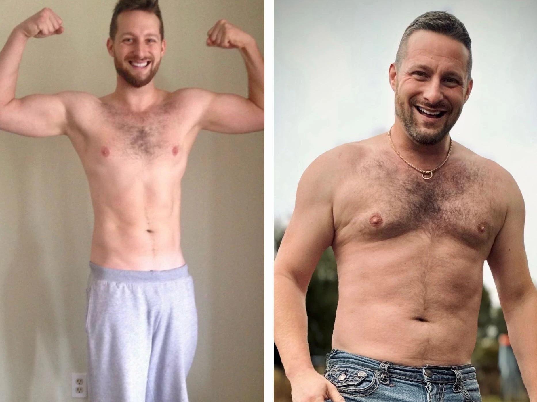 In my 30s, I obsessively exercised. Now, I'm 44 and feel more confident in my dad bod.