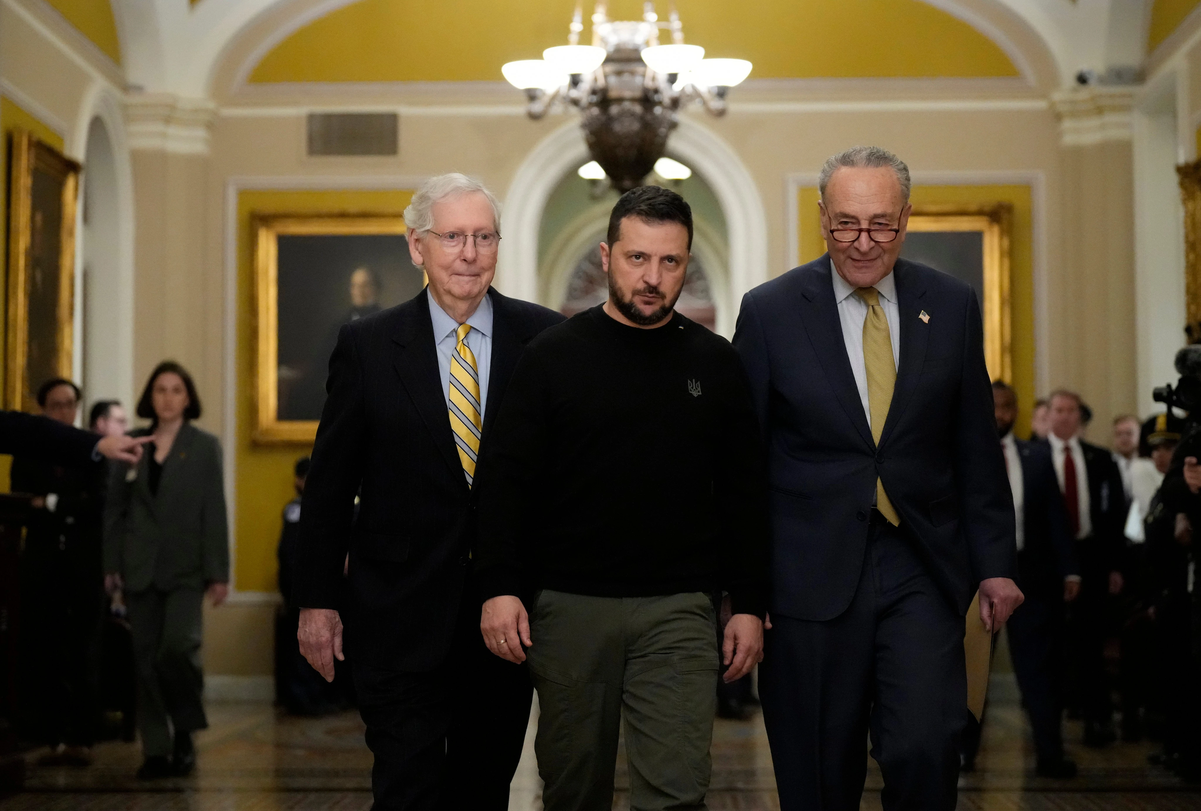 As the GOP puts critical aid at risk, Zelenskyy is warning Congress the Russian threat will only gets worse if Ukraine falls to Putin