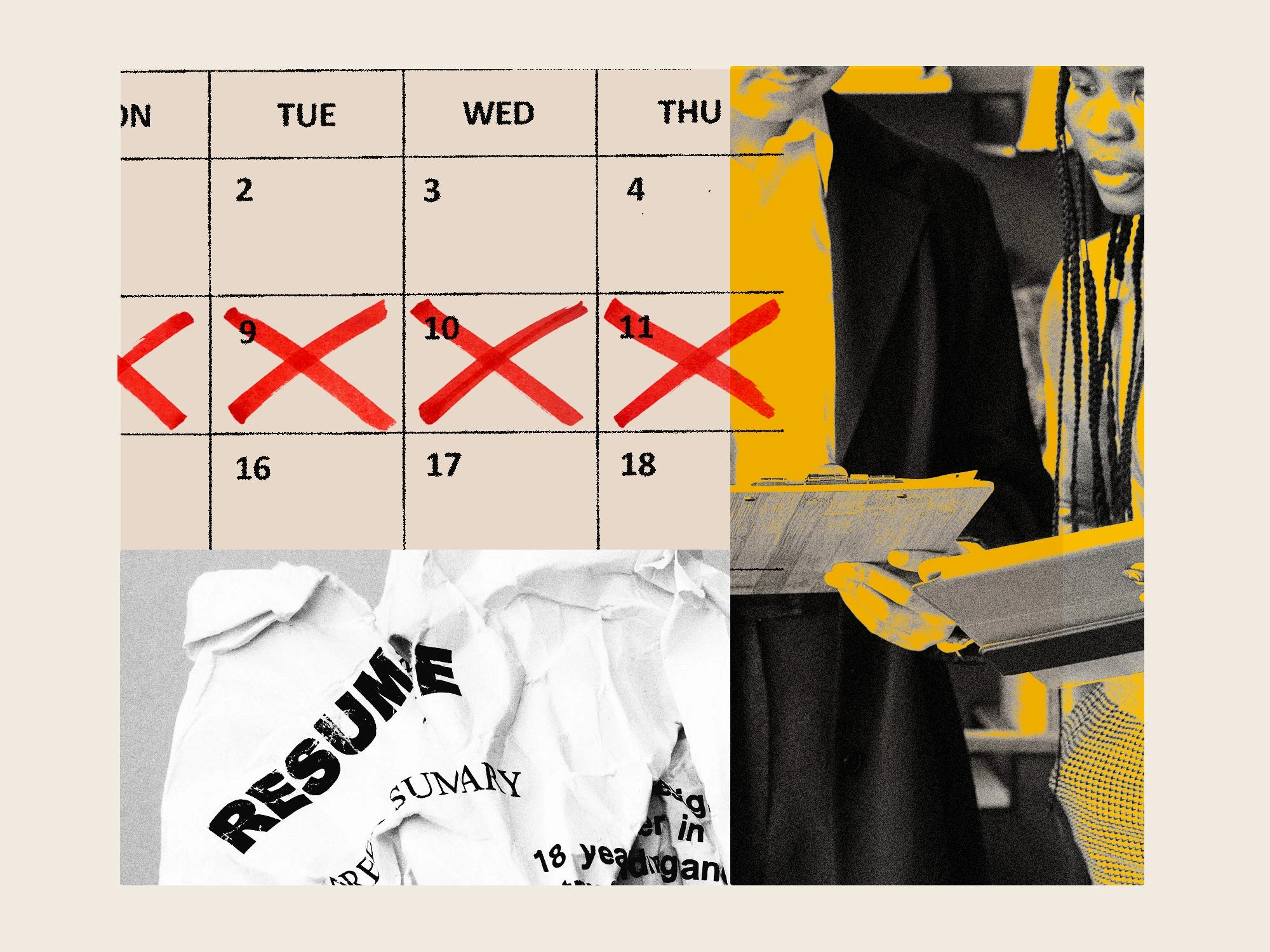 Companies don't want your résumé. You'll have to show up instead.
