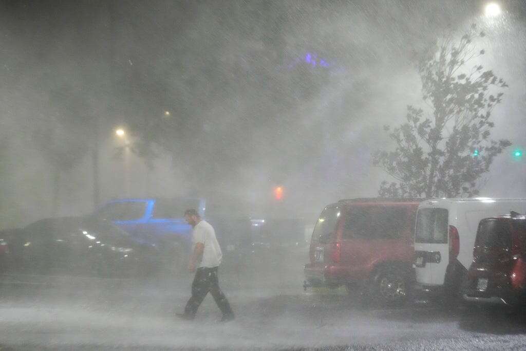 I bought a home in Florida for $540,000 and Hurricane Milton is tearing through our neighborhood. We don't have flood insurance, and I know I'm not sleeping tonight.