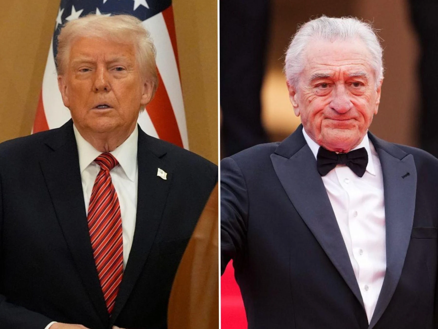 Robert De Niro criticized Trump's threat of film tariffs at Cannes and called him a 'philistine.' Here's a timeline of their 14-year feud.