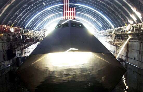 See Lockheed's cutting-edge $50 million stealth ship the US Navy couldn't find a use for