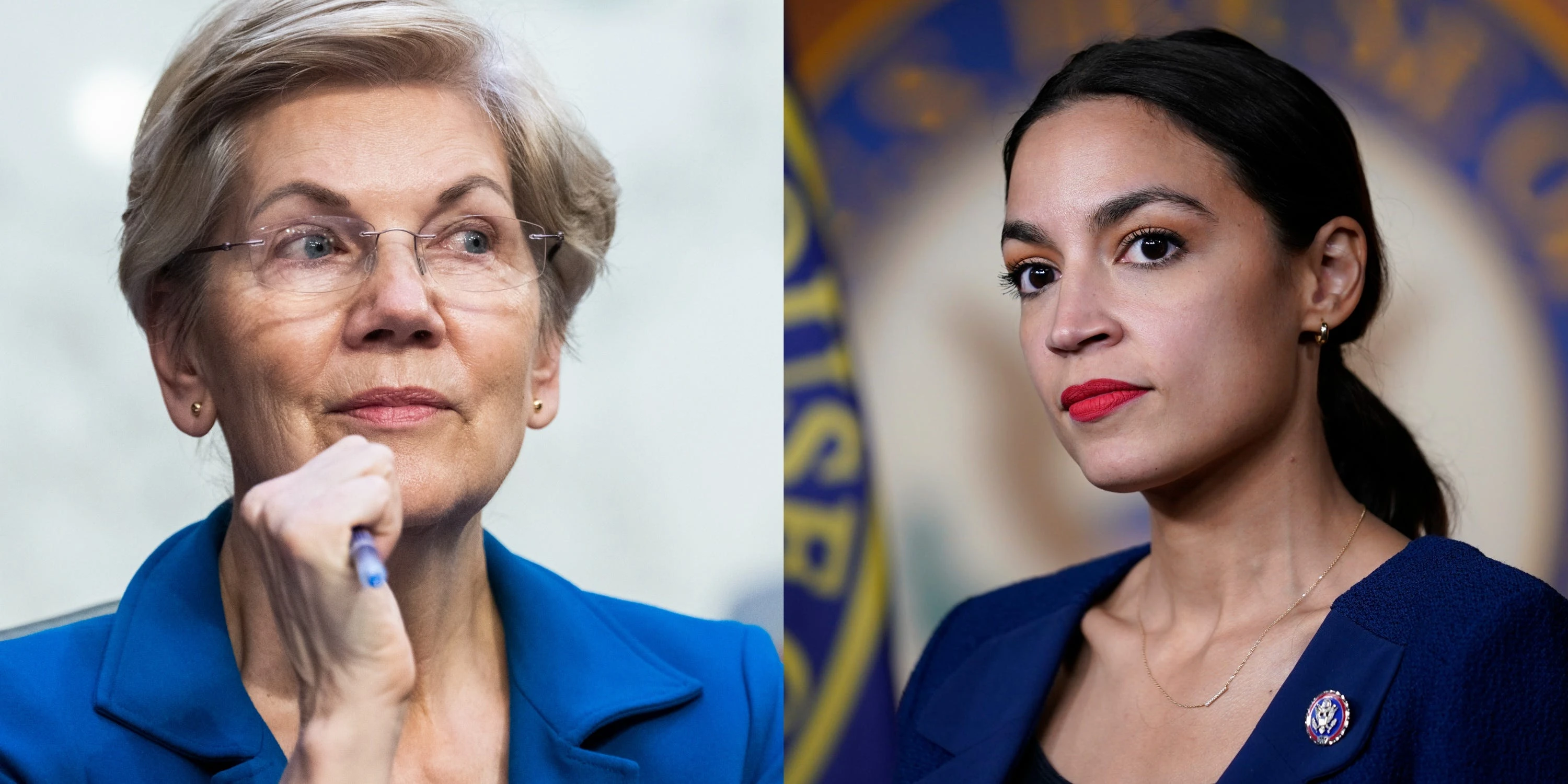 Elizabeth Warren tried to convince AOC not to endorse Bernie Sanders in 2020 by compiling top Sanders backers' mean tweets: book