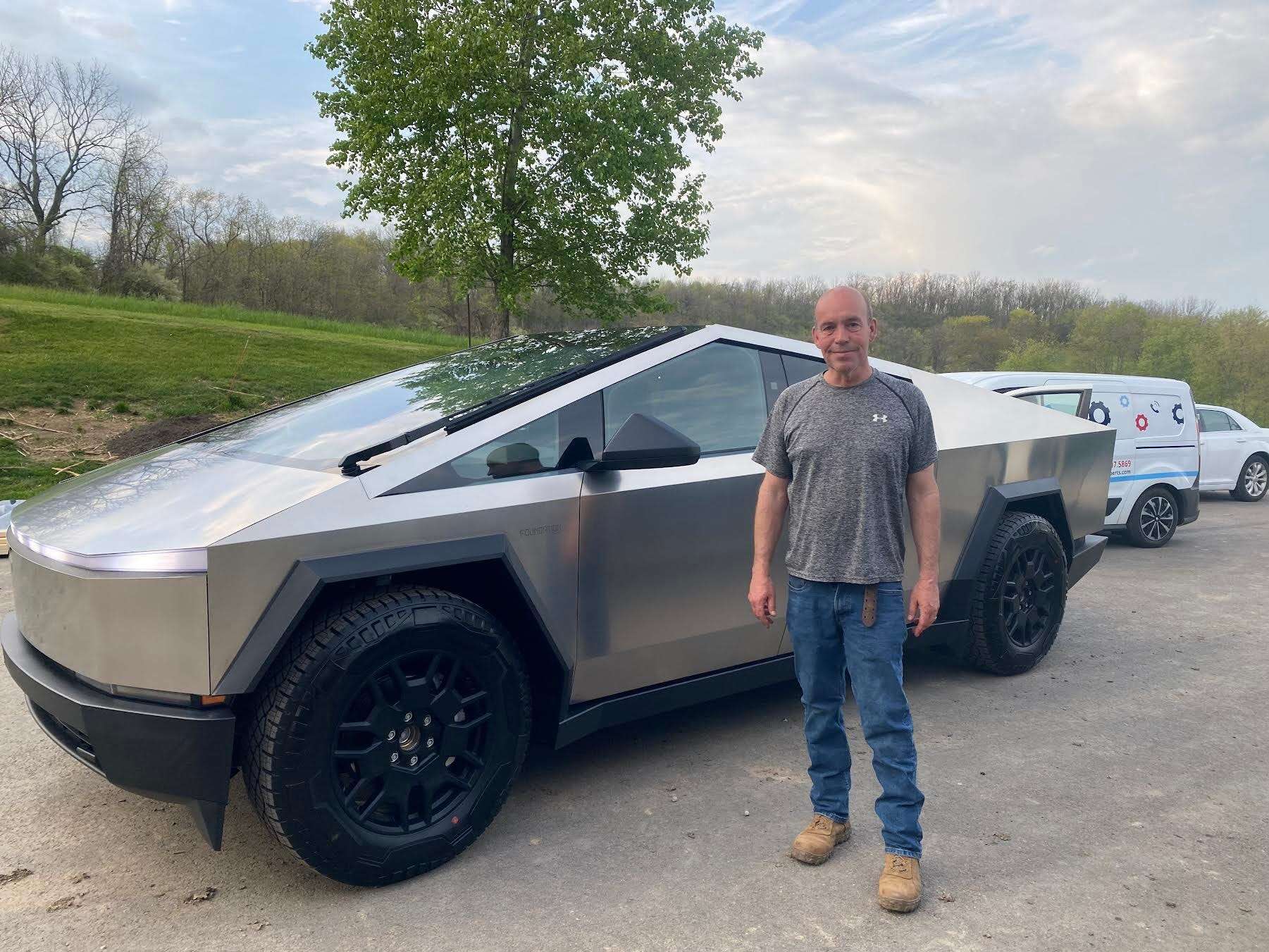 A Tesla driver says he crashed his brand new Cybertruck after the brakes stopped working 