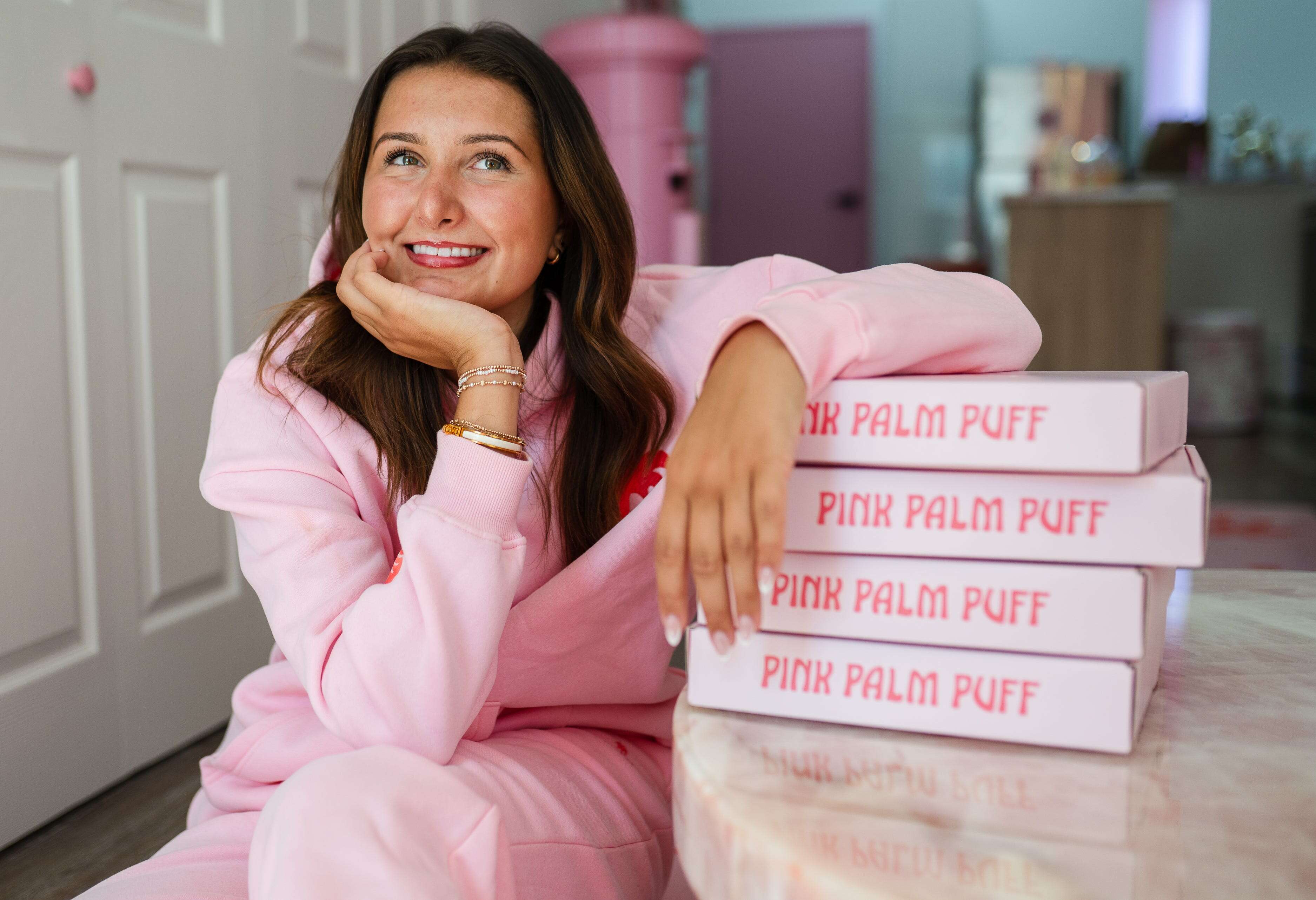 Pink Palm Puff's $89 hoodies are the hot new tween status symbol. Meet the 17-year-old founder.