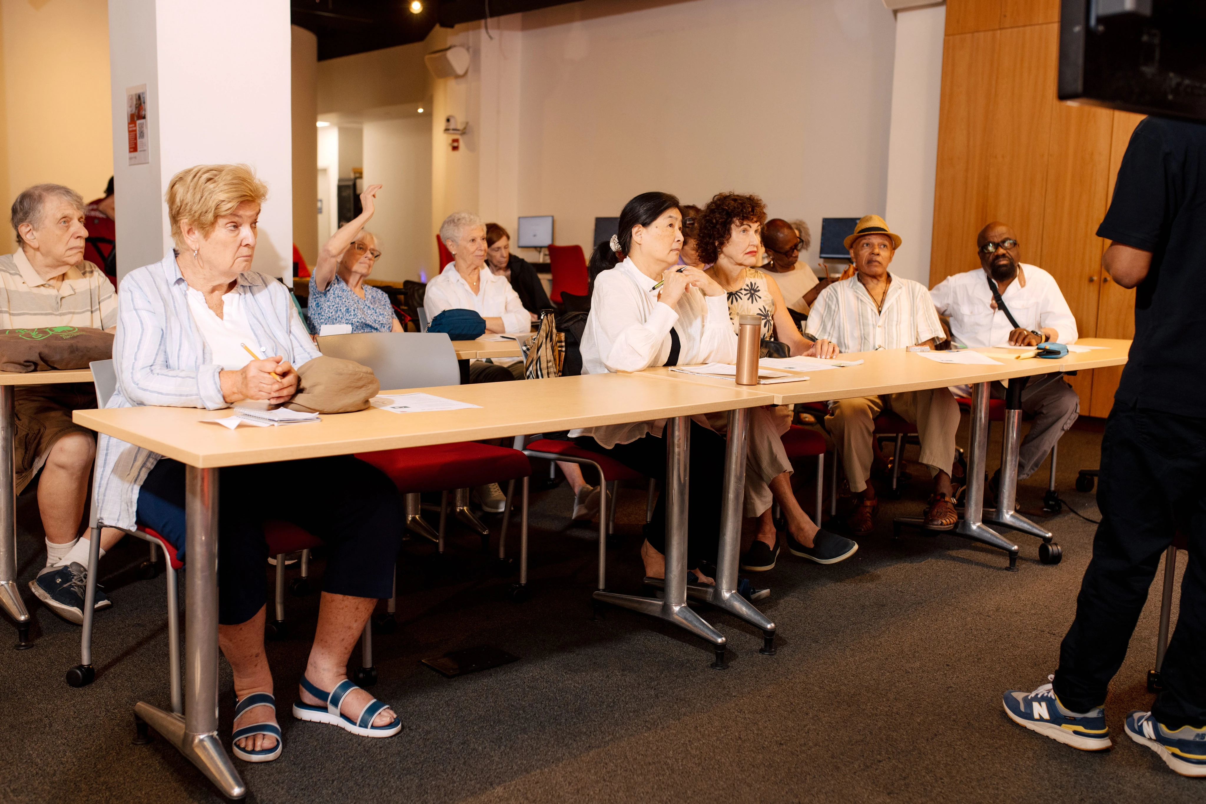I attended an AI class for older Americans. The students couldn't have been more excited.