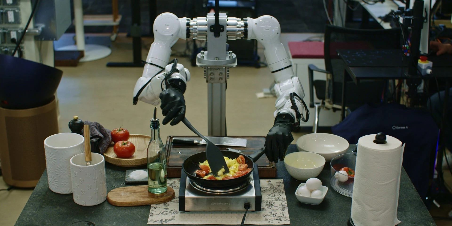 Take a look at these hands: Genesis AI says it taught a robot to cook and play piano close to human-level performance