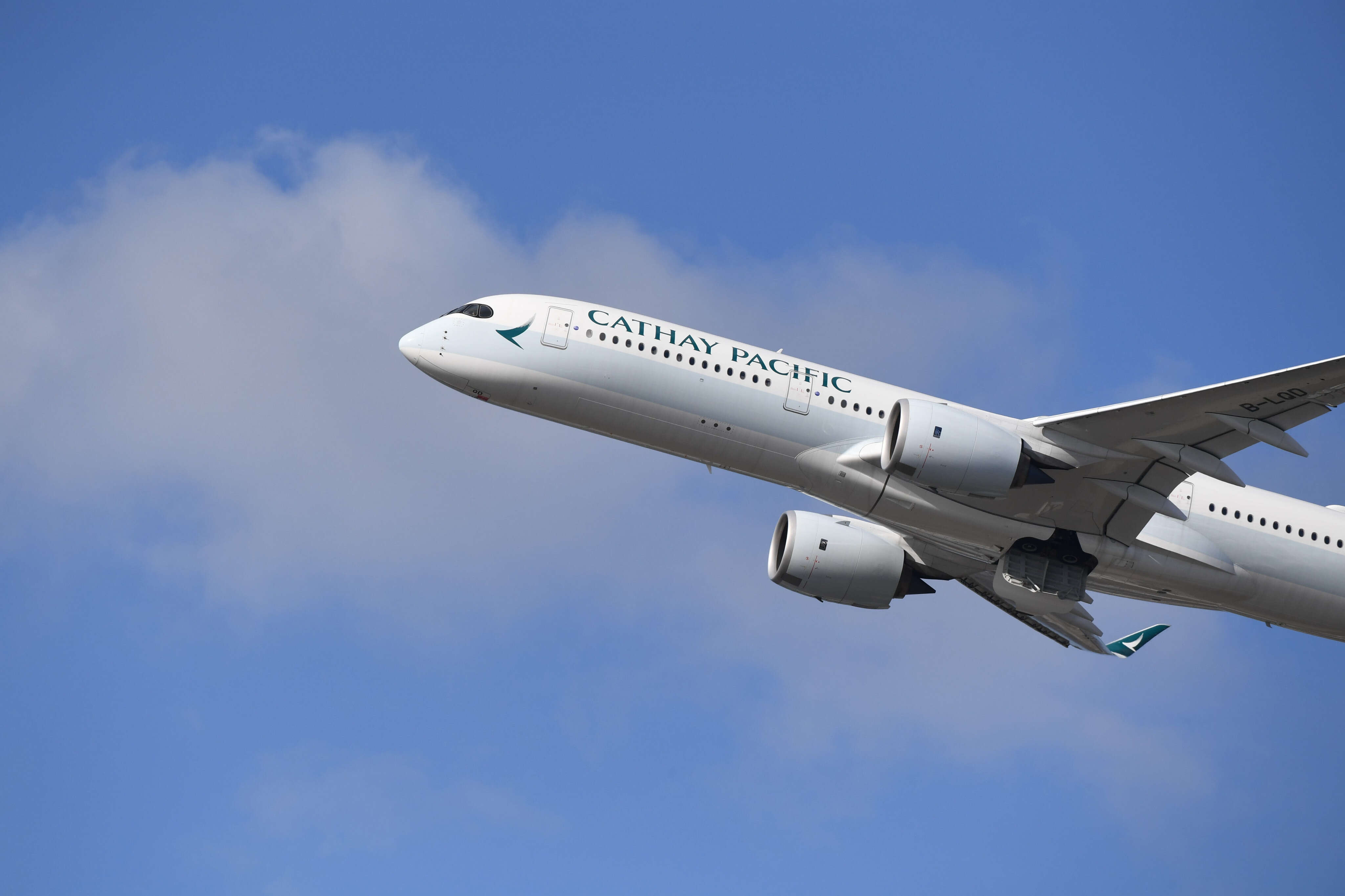 Cathay Pacific banned two customers after they got into a row over a reclining seat