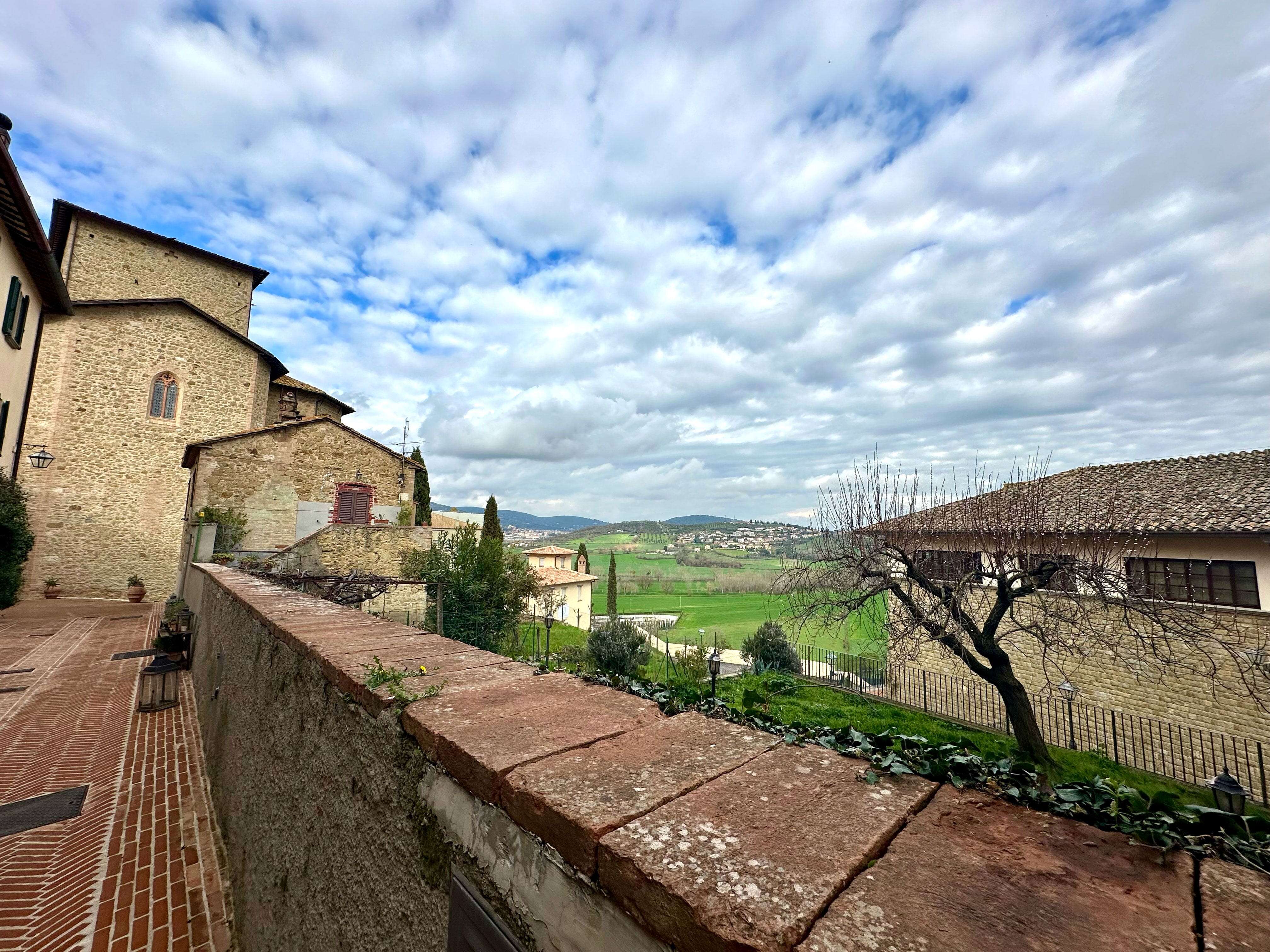 I visited Rome and other tourist spots in Italy, but a highlight was exploring the village restored by a billionaire fashion designer