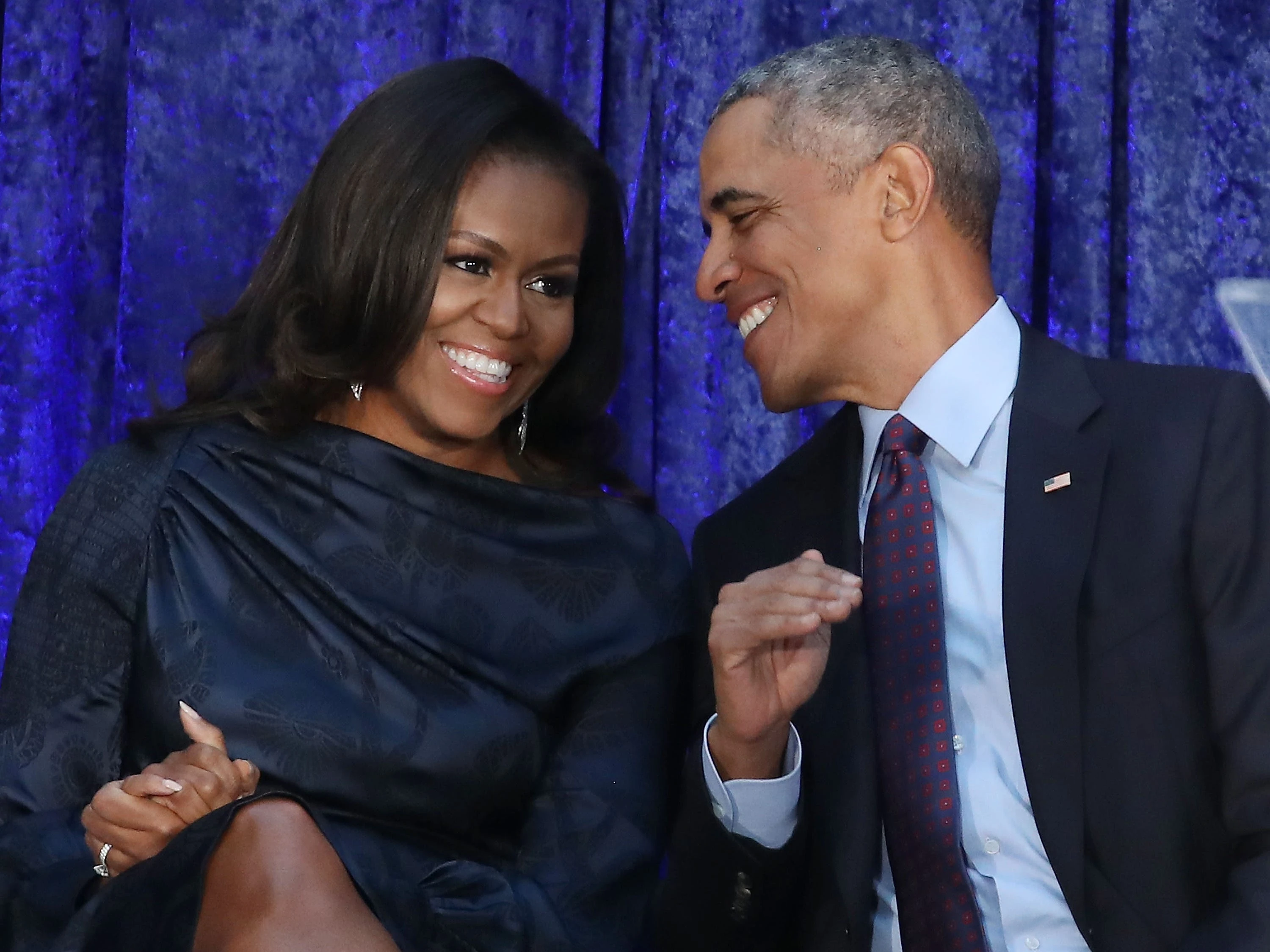 Michelle Obama says she struck a deal with Barack early in their marriage about teasing each other