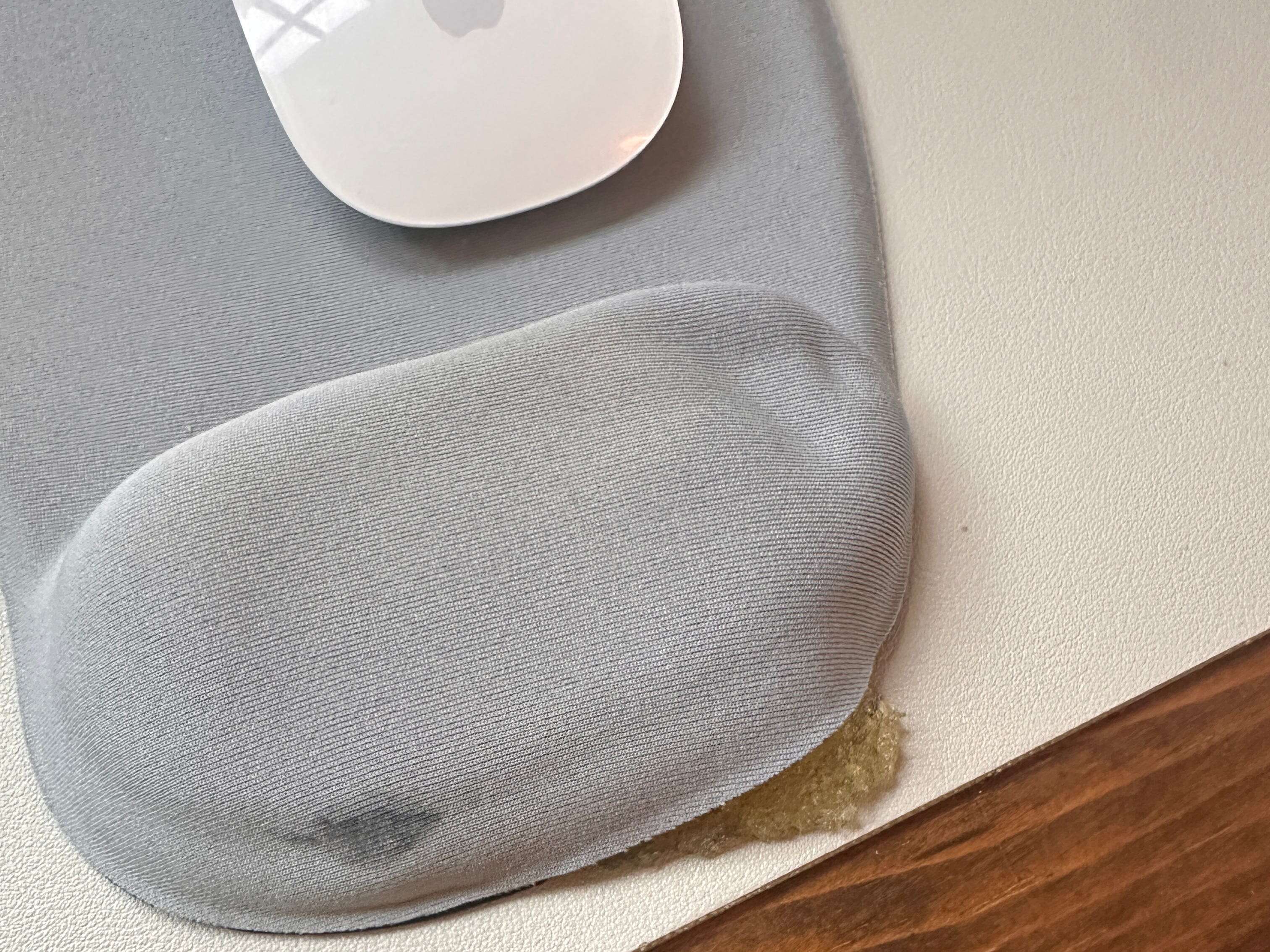 I ordered a $2.74 mouse pad from Temu. I got a pile of goo — exactly what I deserved.      