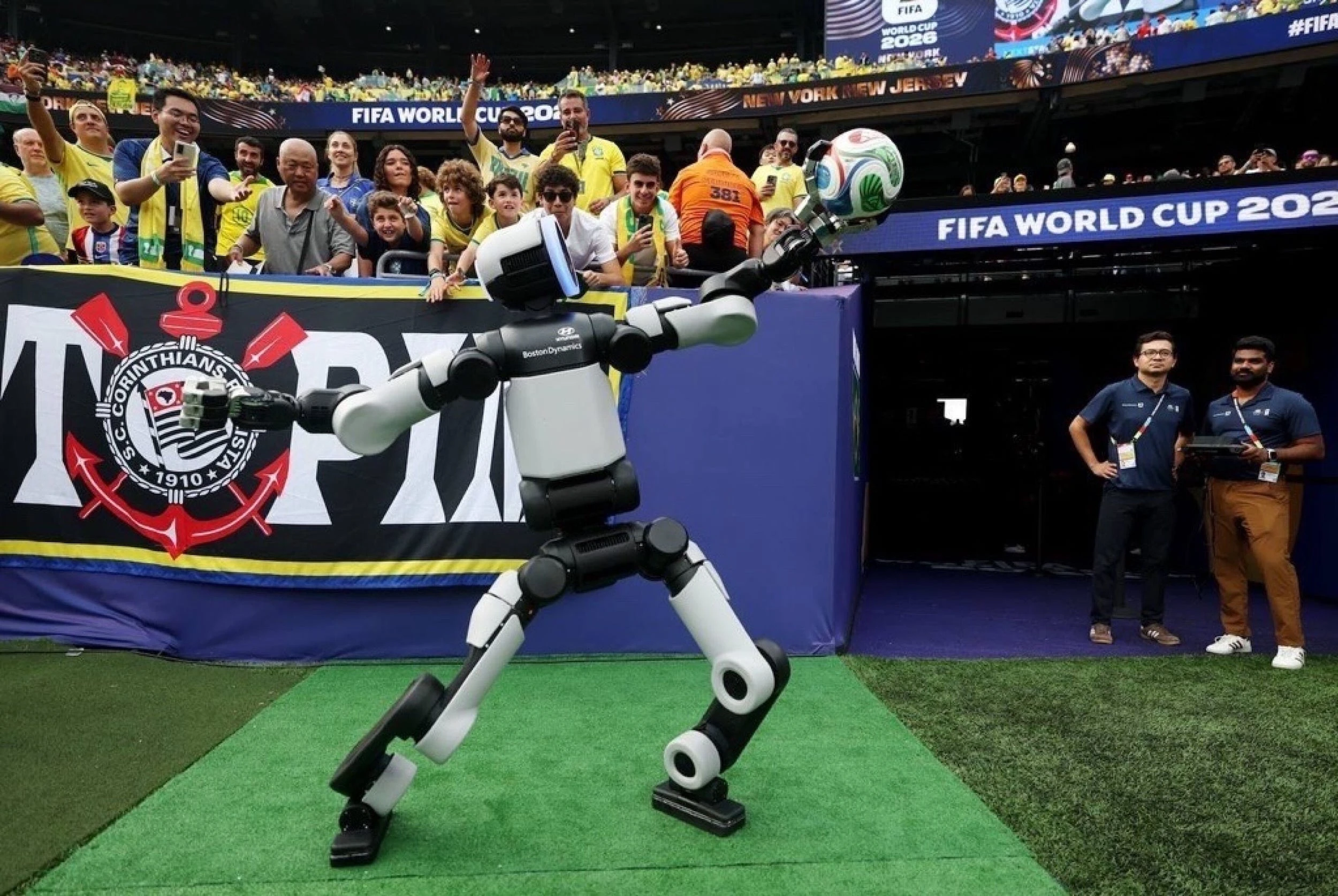 The robots have made it to the World Cup