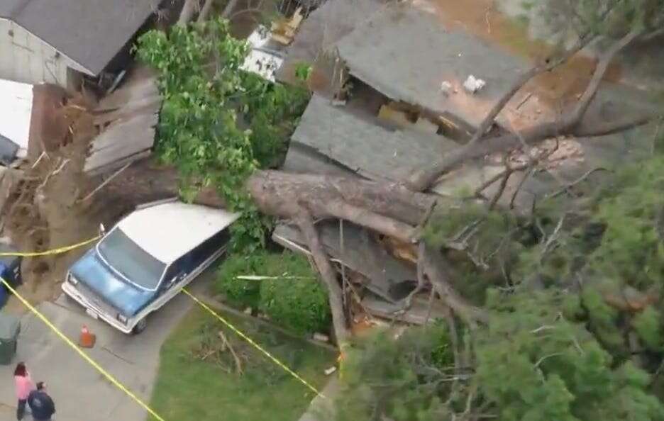 An LA home that was crushed by a falling tree is on sale for $500K