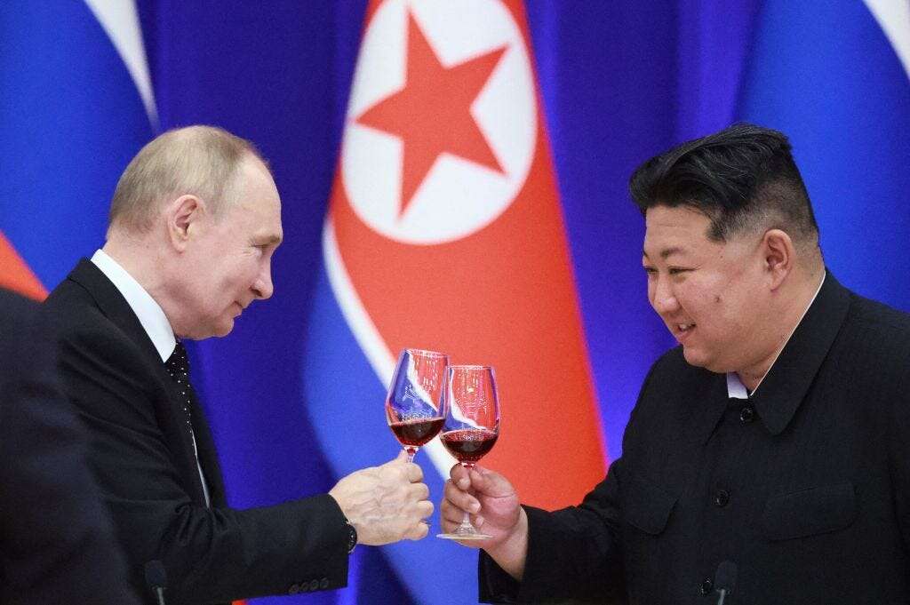 Putin getting tight with Kim Jong Un could be as big of a problem for China as it is for the US