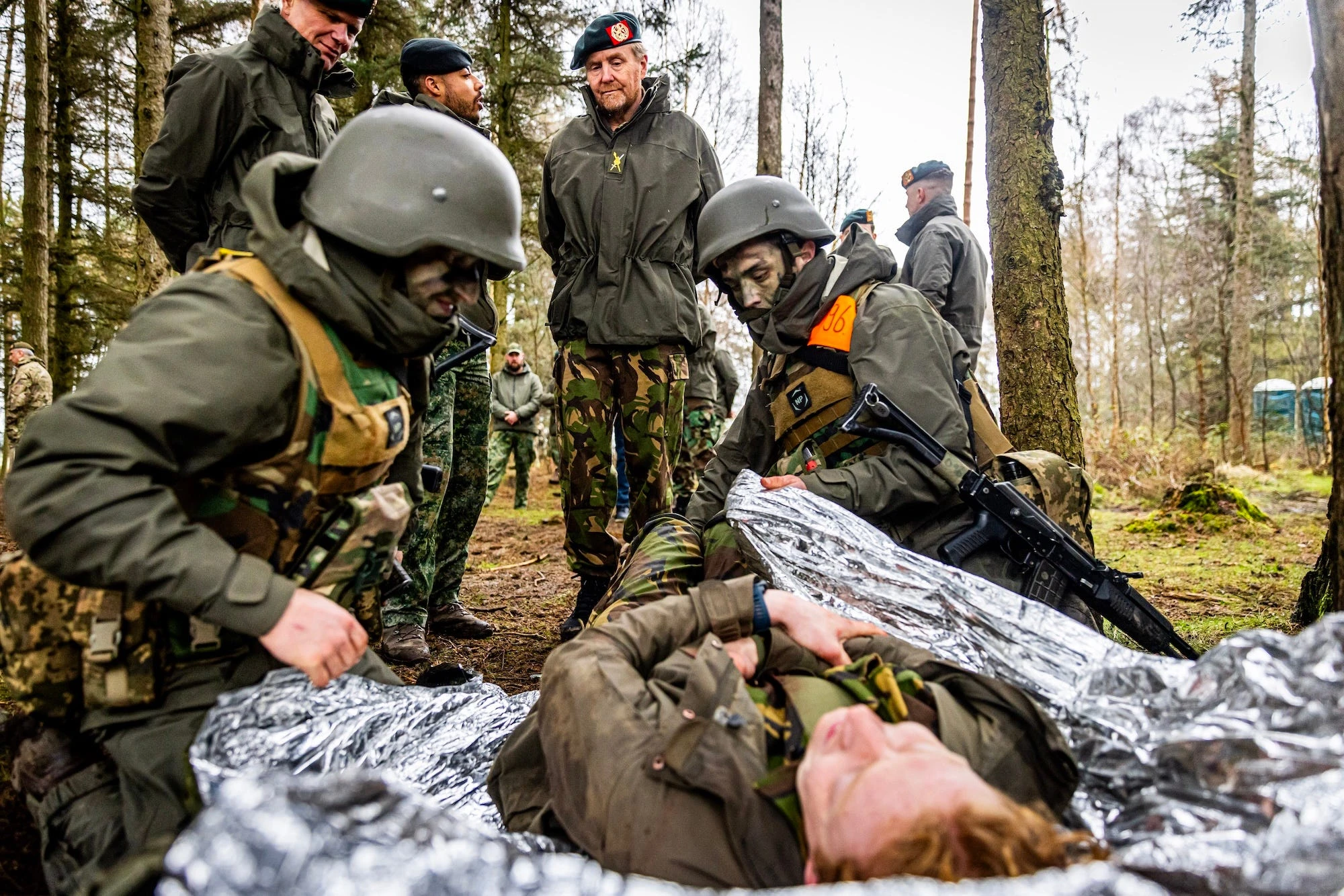 Western trainers use amputee actors to prep Ukrainian recruits for the 'shock' of blown-off limbs and other war wounds