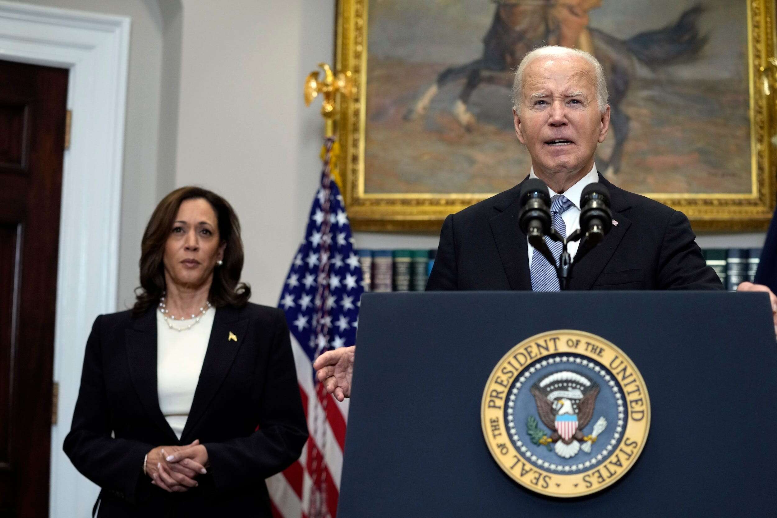 Harris couldn't escape Biden's unpopularity