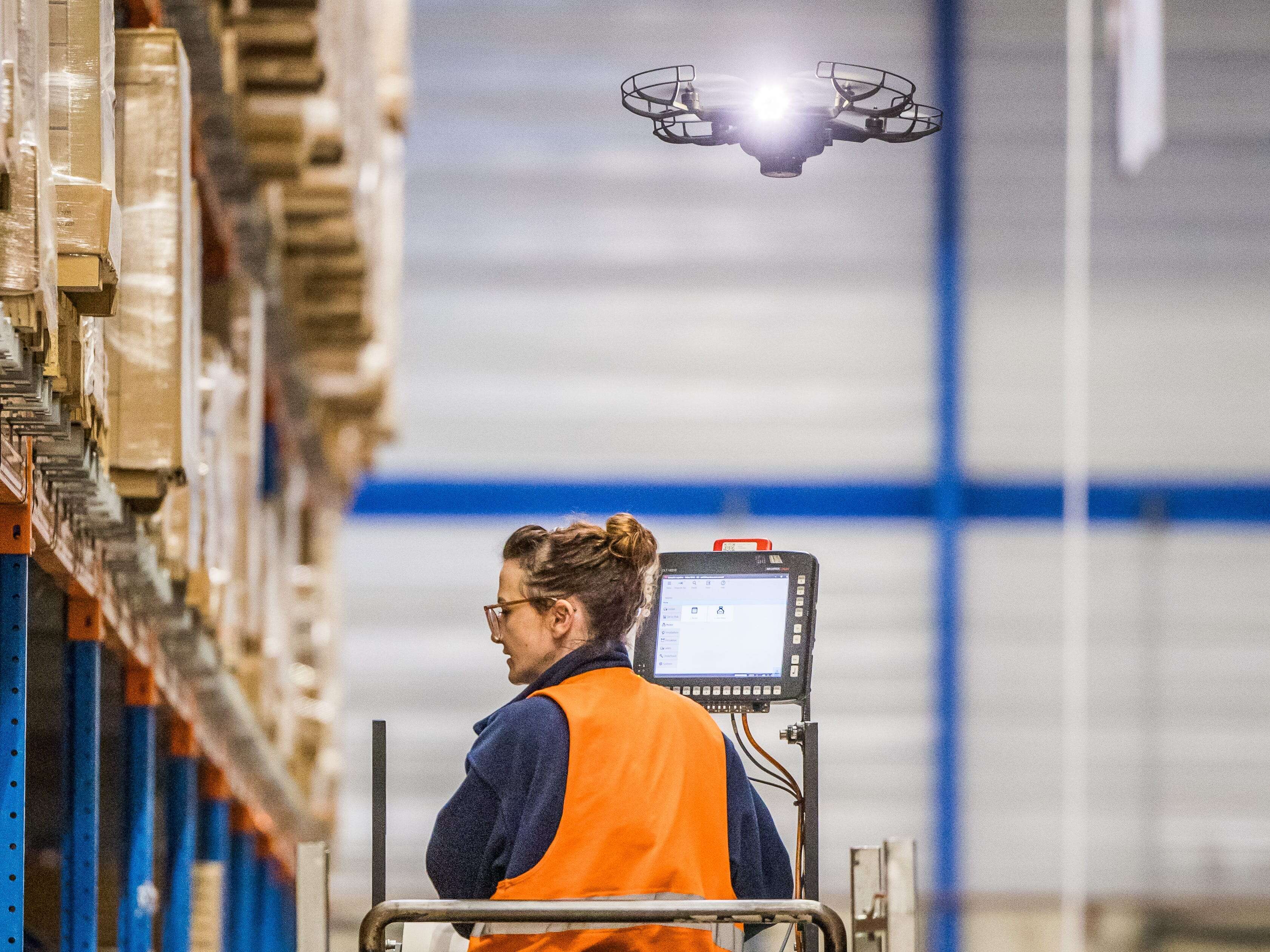 Ikea's fleet of 250 autonomous drones takes stock of warehouse inventory without any human intervention  