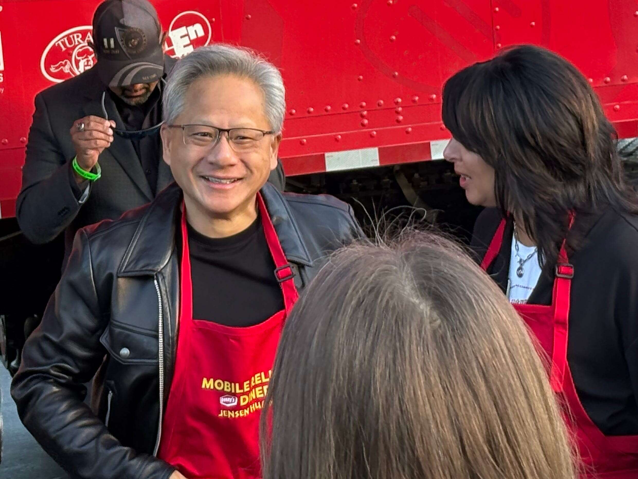 Why Nvidia CEO Jensen Huang paid homage to Denny's at the AI giant's big conference