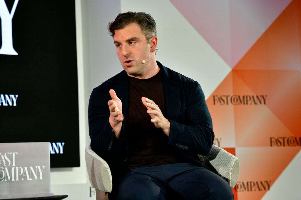 Airbnb CEO Brian Chesky says women founders say they can't go 'founder mode' like men and that it needs to change