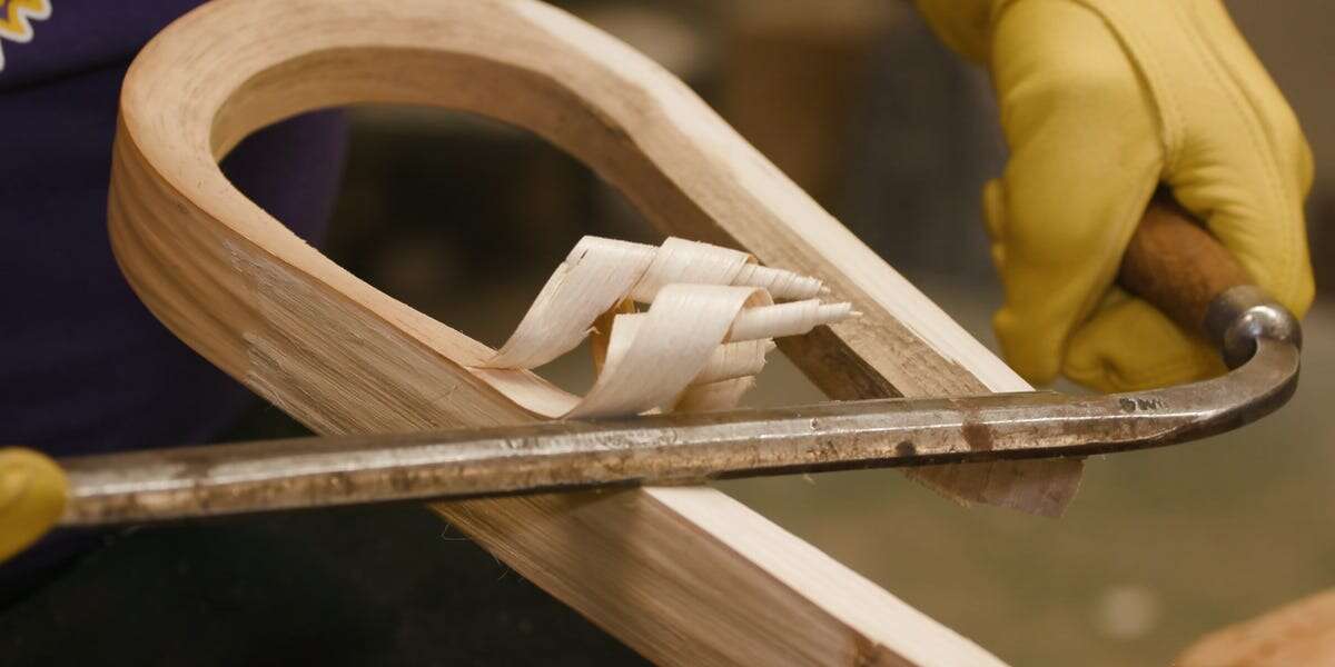 How Native American Lacrosse Sticks Are Carved From Hickory Wood