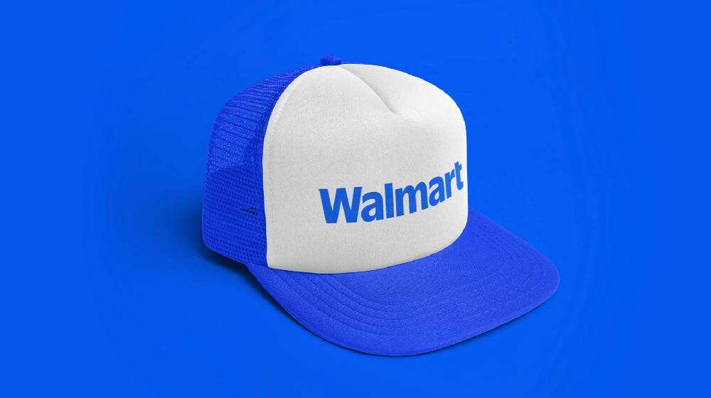 Walmart's new look was inspired by founder Sam Walton's iconic trucker hat