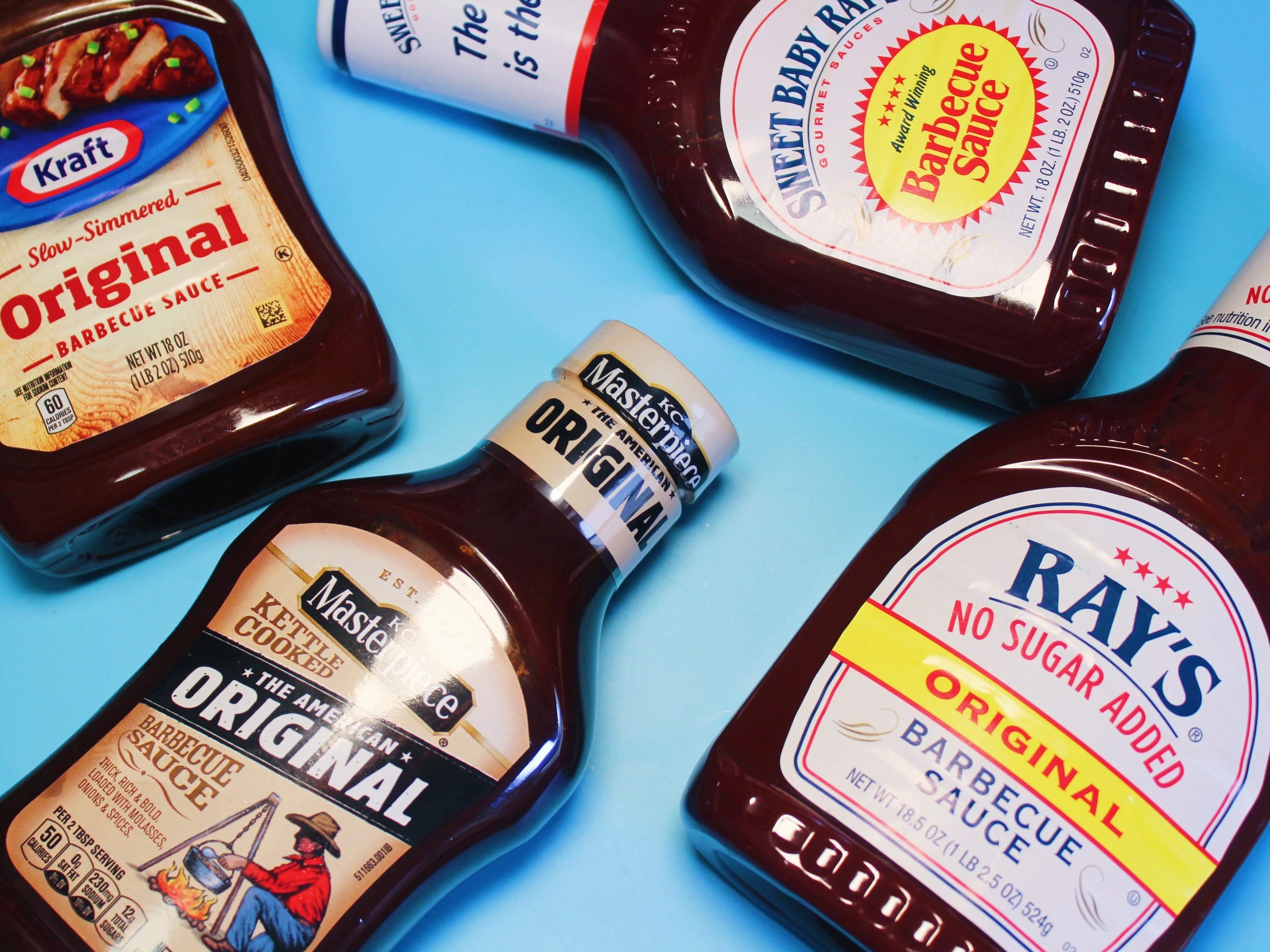 I ranked 4 store-bought barbecue sauces. My favorite was also the least expensive.