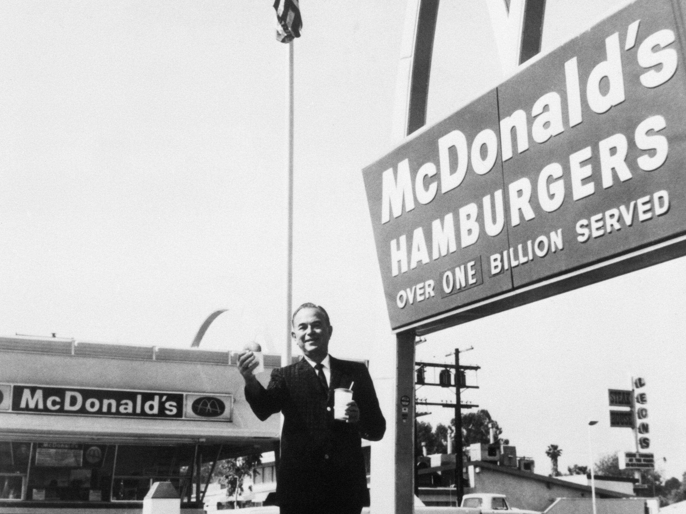 How Ray Kroc built McDonald's from a small burger joint into a global fast-food empire