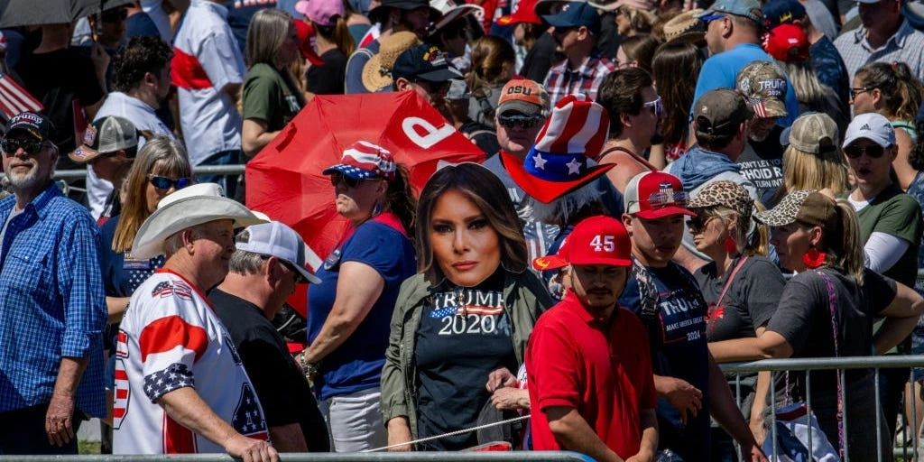 Melania Trump didn't like going to Trump events because people 'get creepy and invasive' with her, staffer said    