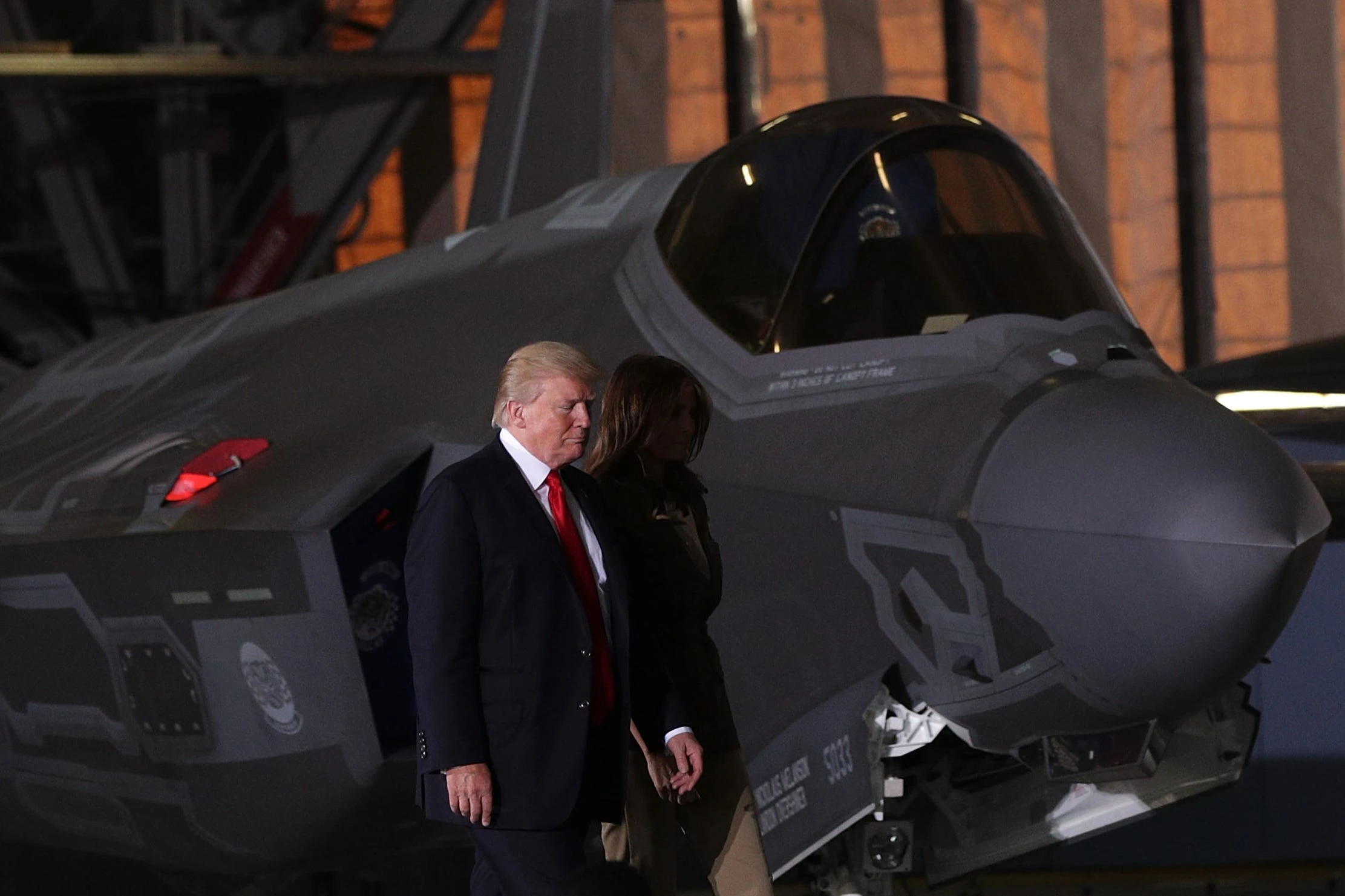 Trump's talking about a twin-engine F-35. It sounds like this F-55 could be a whole new plane.