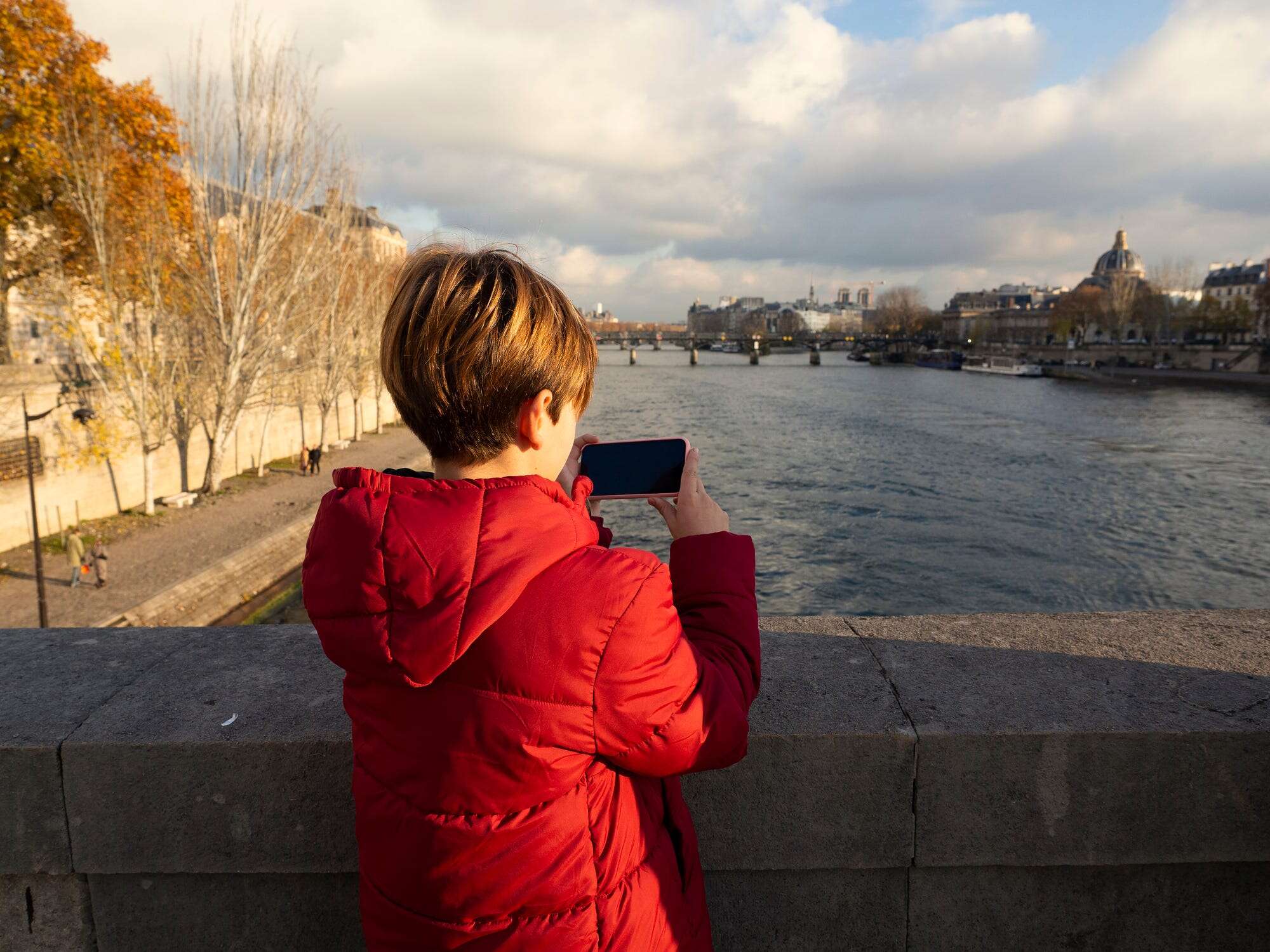 My son and I spend half the year in France. His biggest culture shocks are the Coca-Cola, the gas stations, and the tiny roads.