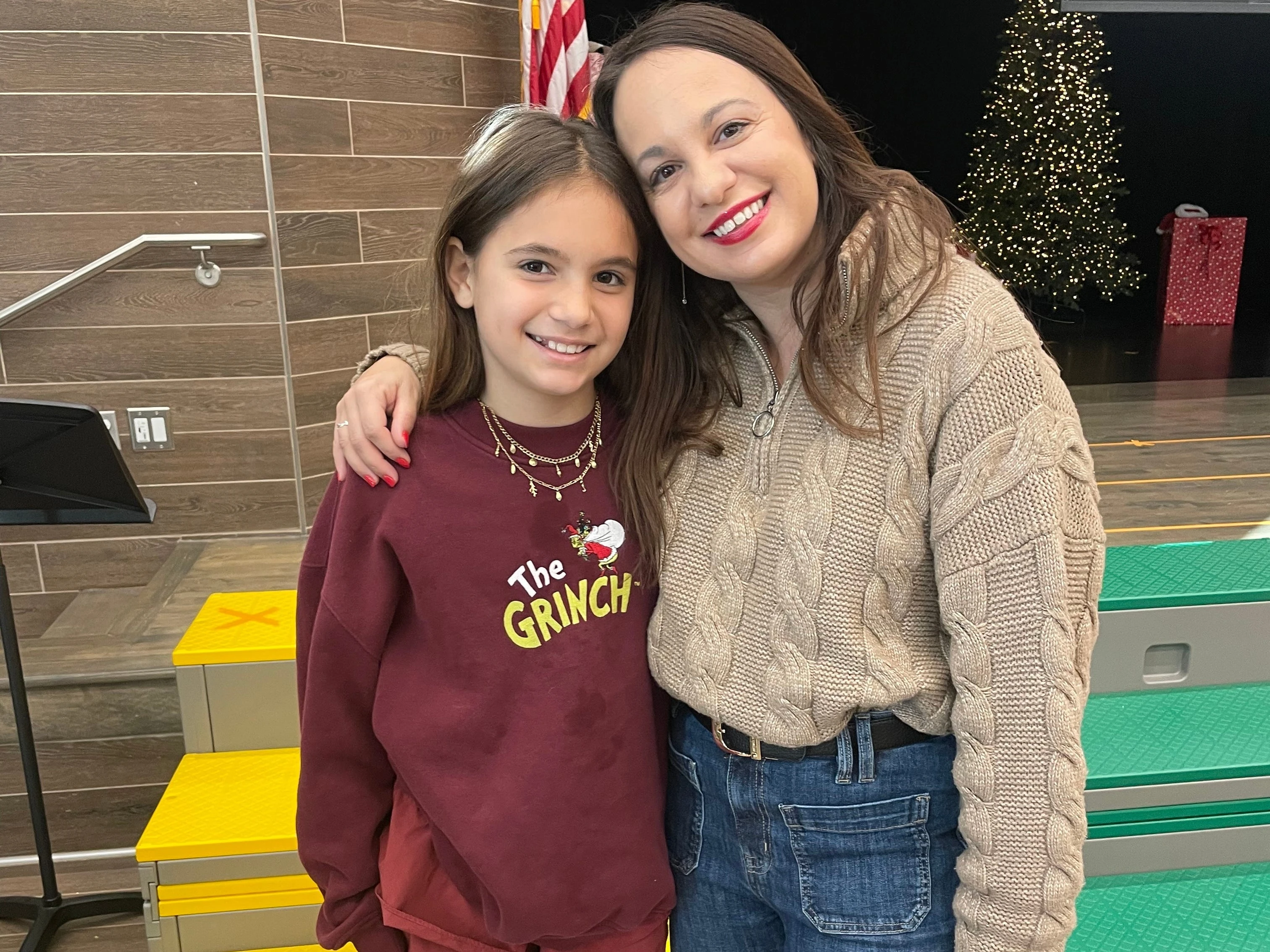 Our elementary school lets parents eat lunch with their kids. My youngest is off to middle school, and I'll miss those priceless moments.