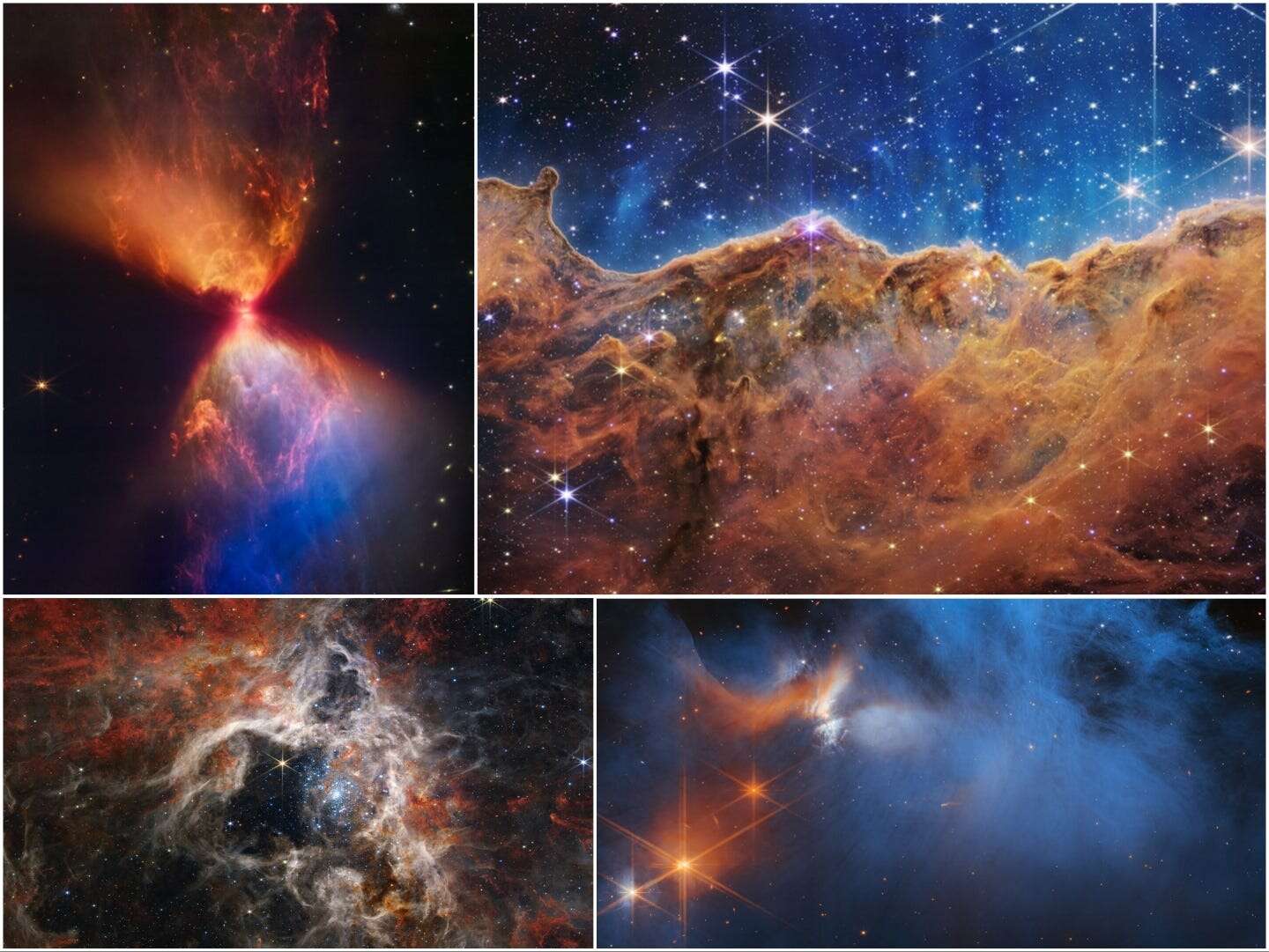 10 James Webb space photos reveal cosmic nurseries where stars come to life