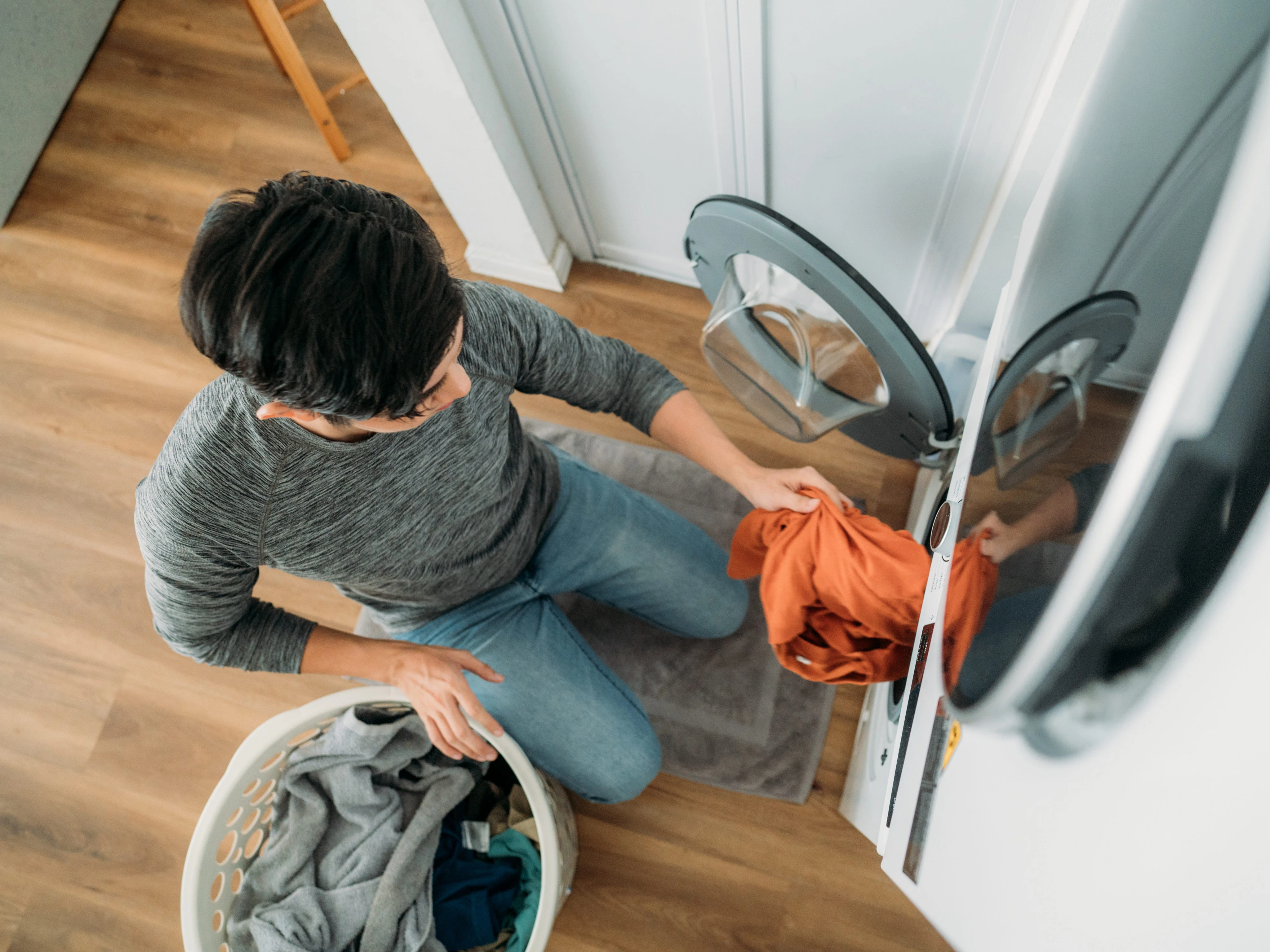 I'm glad I don't have a washing machine. It gives me a reason to spend more time with my aging parents.