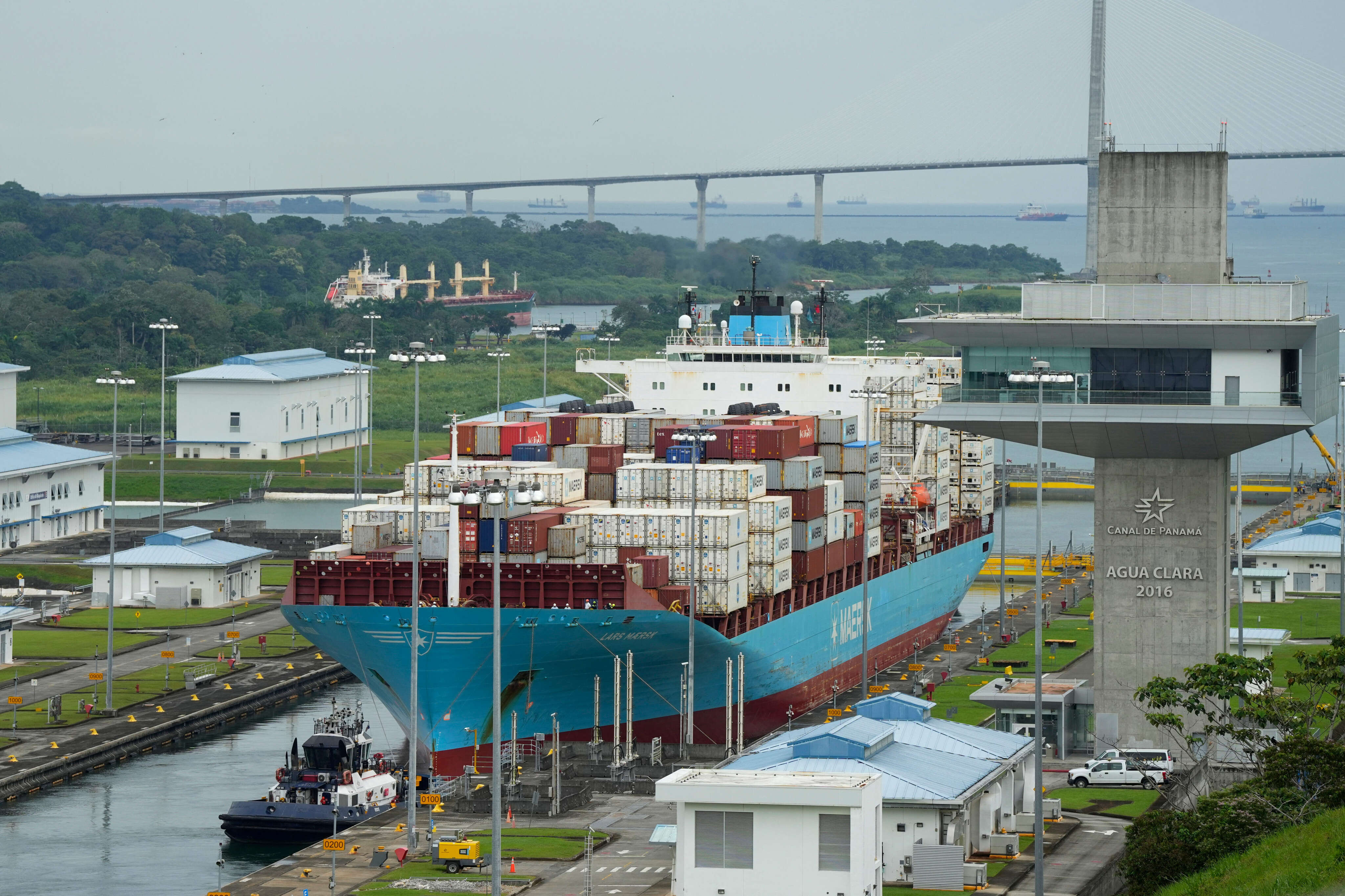 'No exceptions' for commercial US ships passing through the Panama Canal, chief says in response to Trump