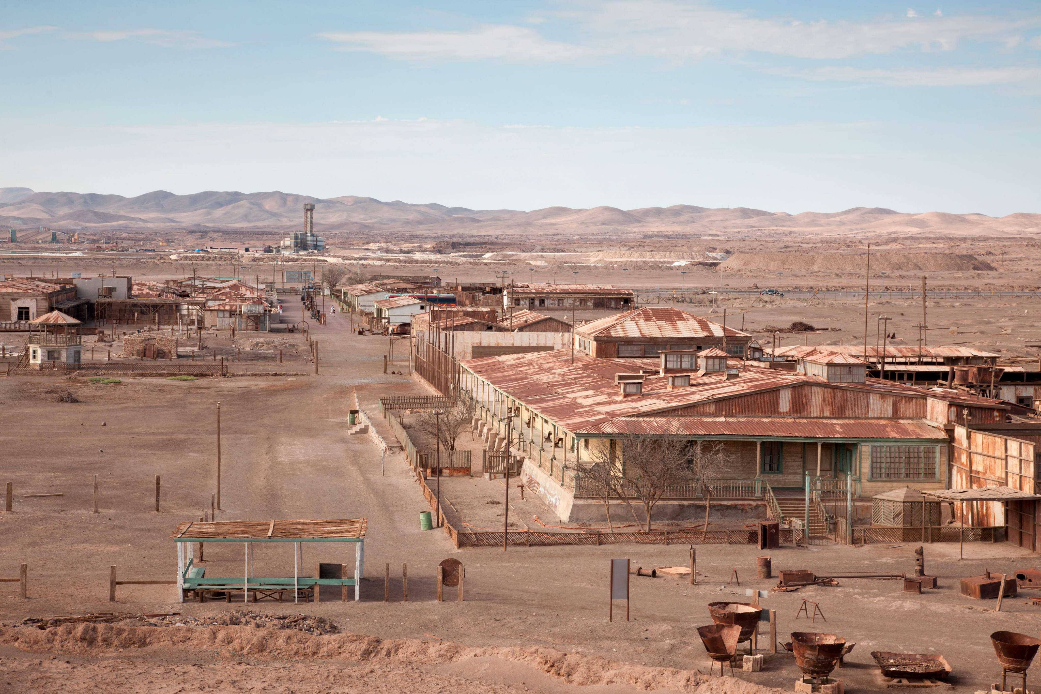 See inside Chile's ghost town where 'white gold' drew thousands of miners in the early 19th century