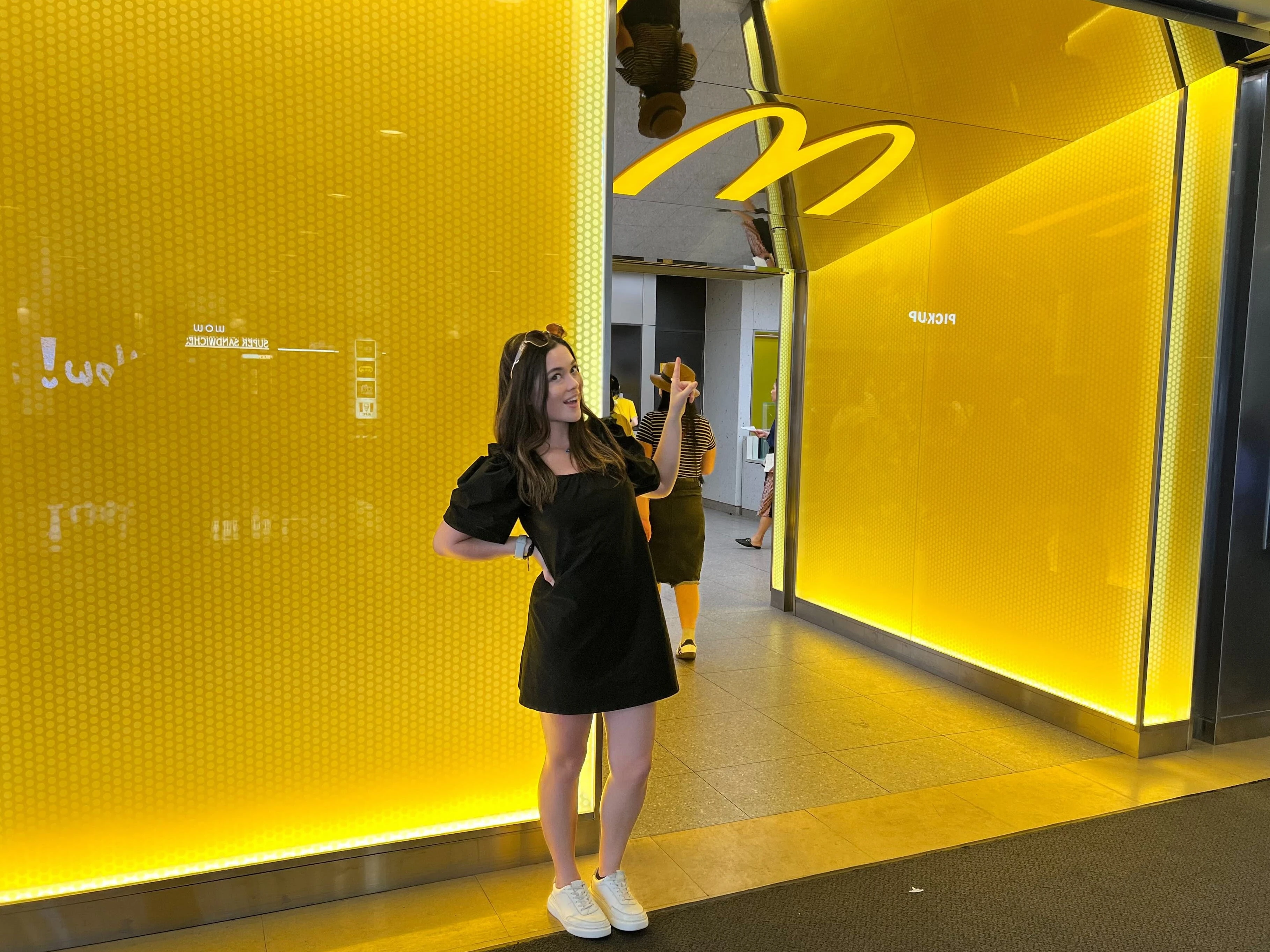 I had lunch at the McDonald's on track to be the world's busiest. It felt like a polished coworking space with a side of fries