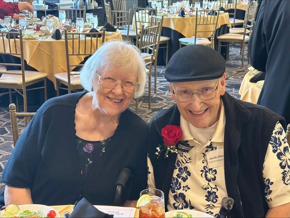 We're a married couple in our 80s, and both still have to work. We can't stand just sitting at home with nothing to do.