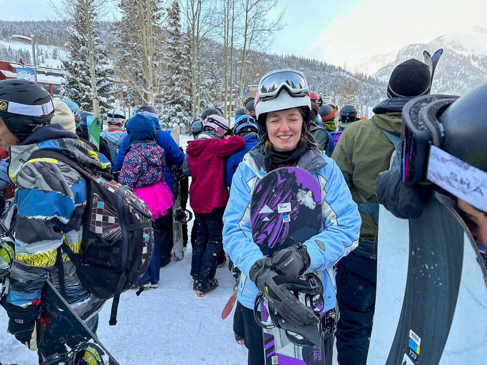 Disappointing photos show what it's like to go skiing in Colorado