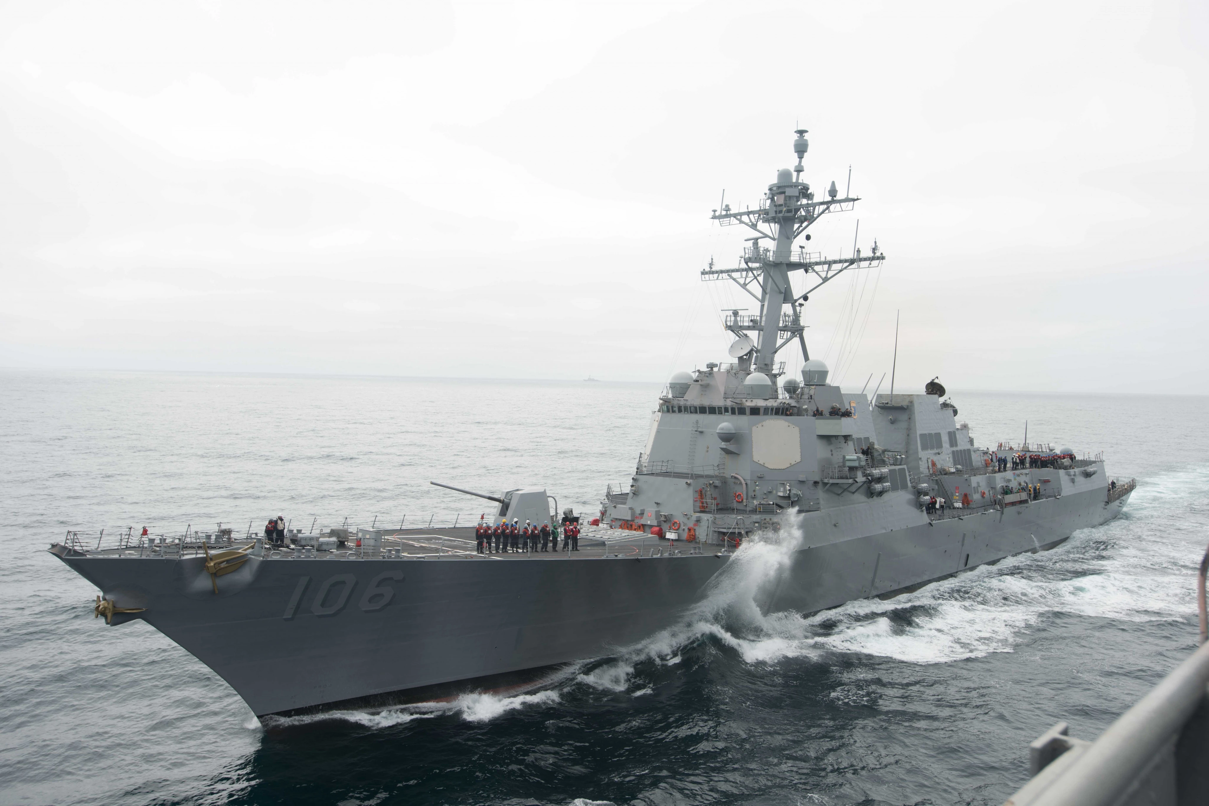 Warship captain explains why the military sent his destroyer fresh off the Red Sea fight to the US southern border