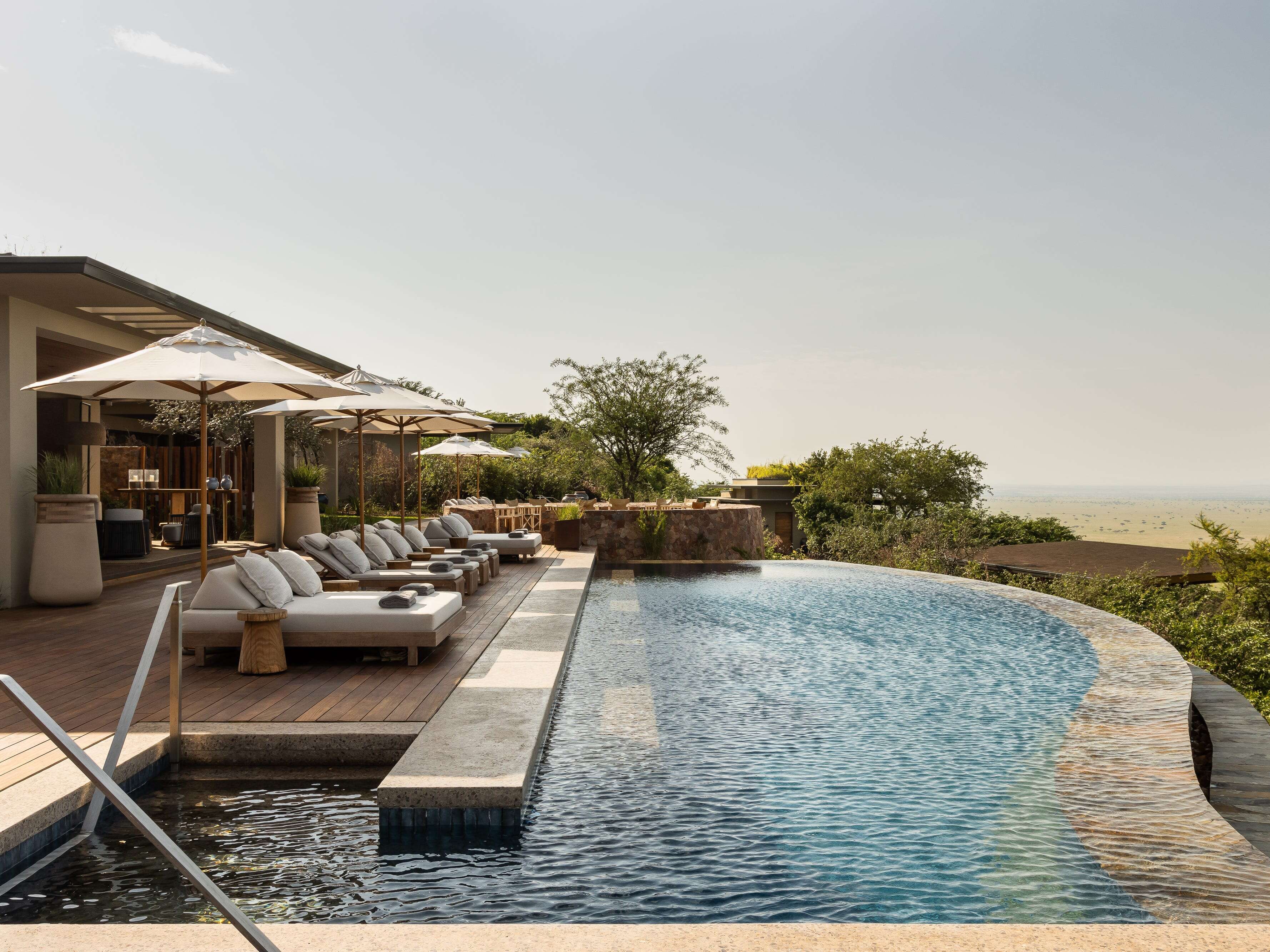 I toured one of the most expensive safari villas in Tanzania. From the pool overlooking the Serengeti to the private gym, it took luxury to levels I'd never seen.